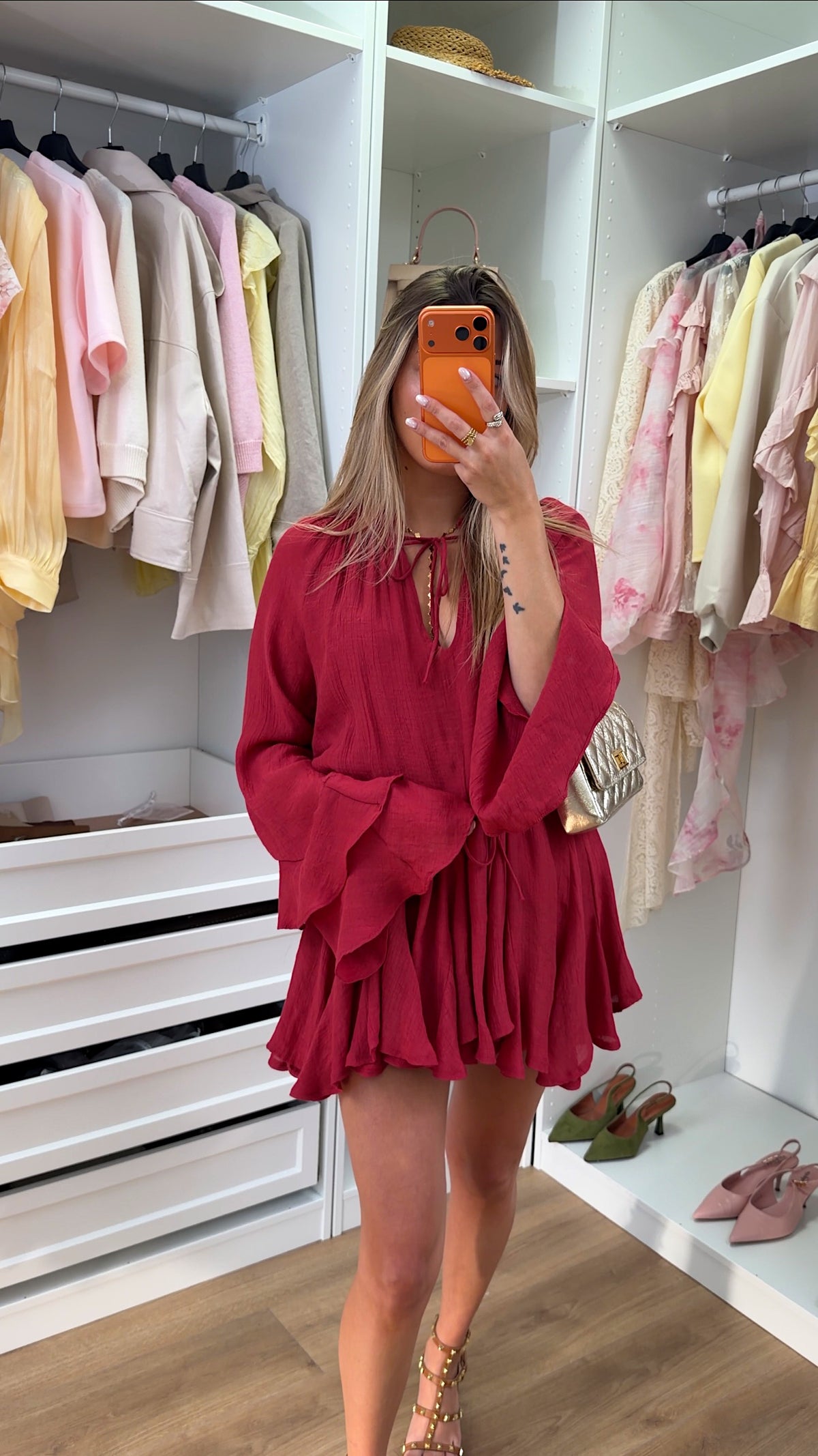 ROBE ISIS - BOIS DE ROSE