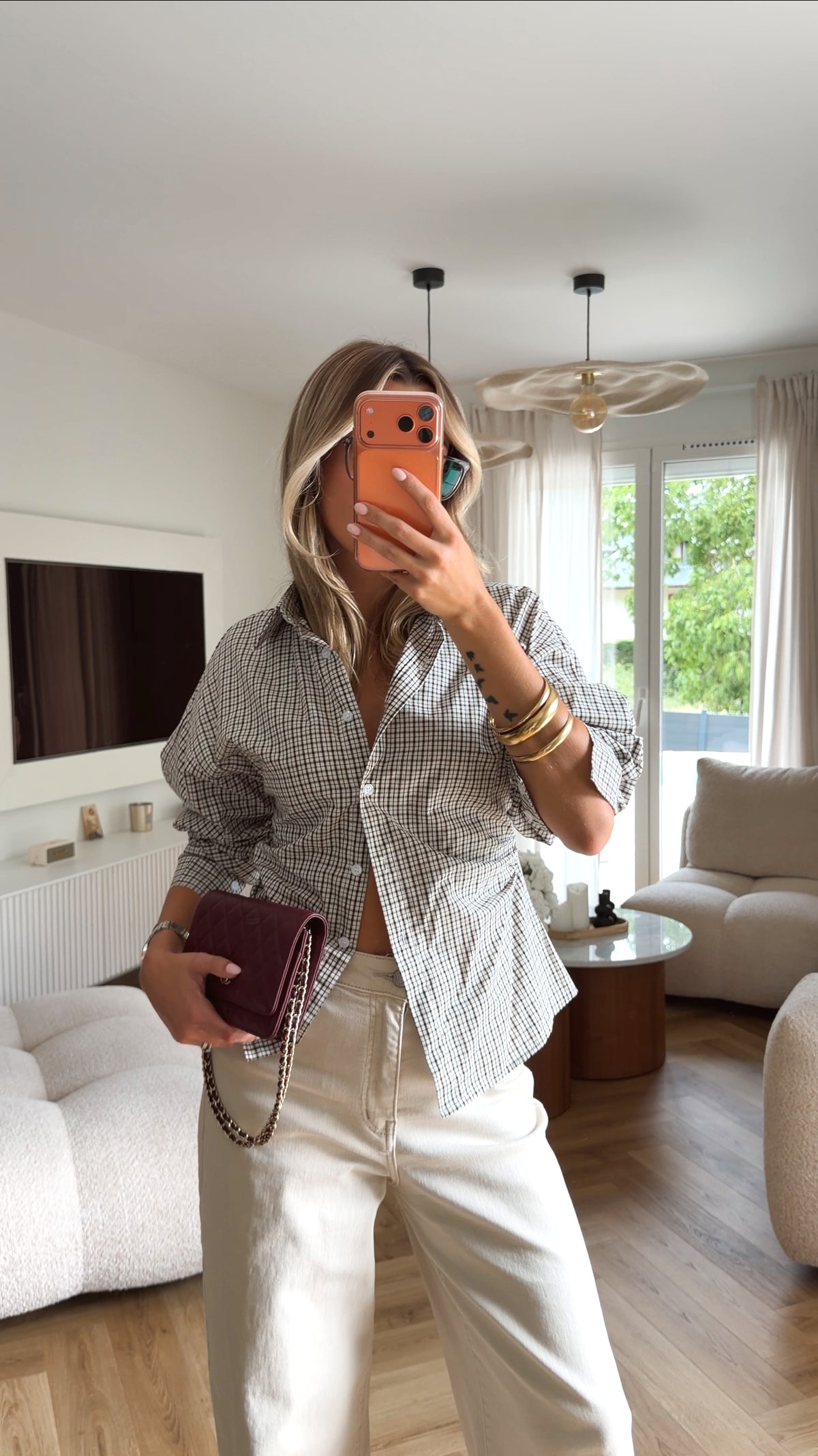 CHEMISE MOHA - MARRON