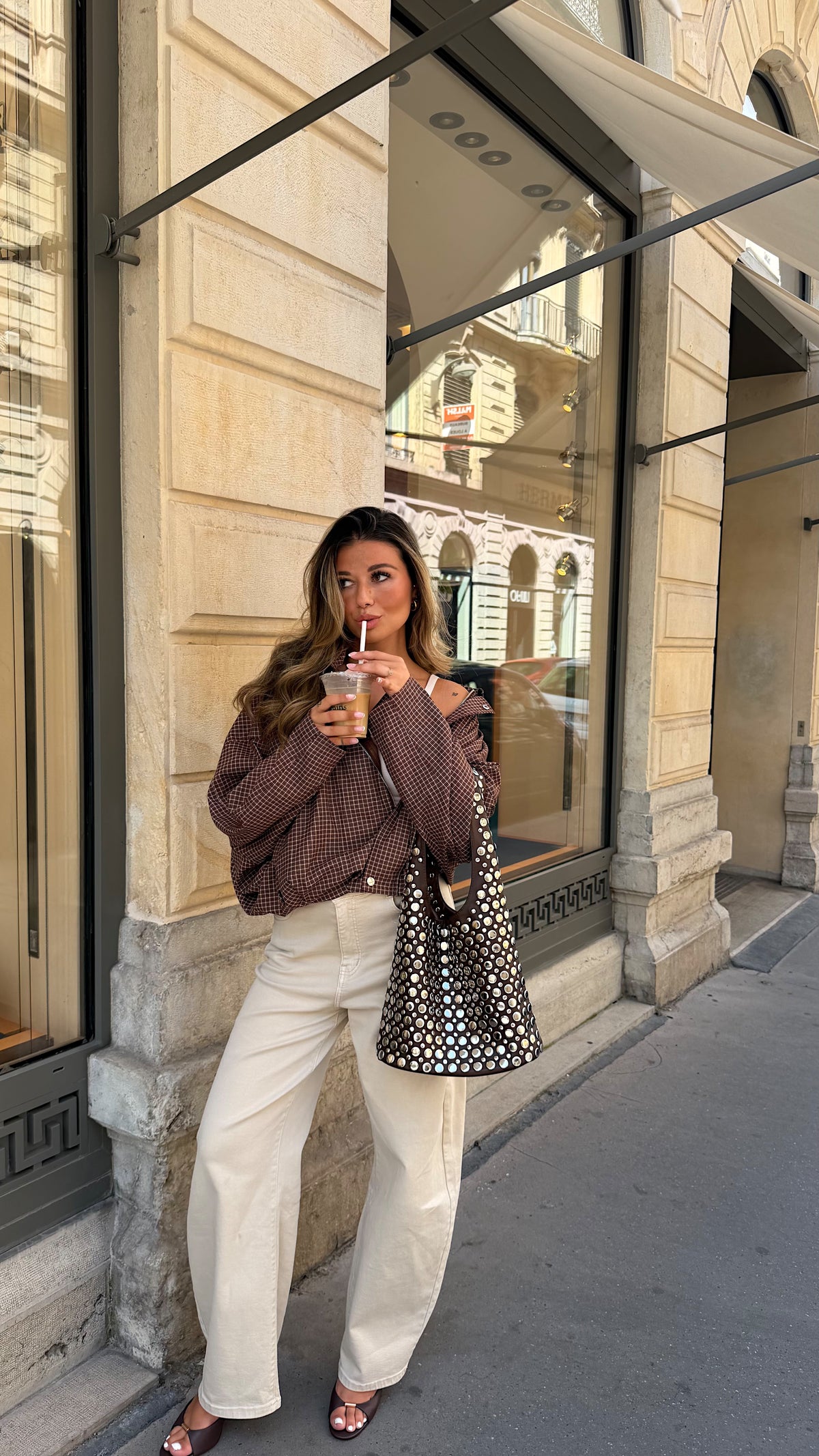 BOMBER CLEMENCE - CHOCO