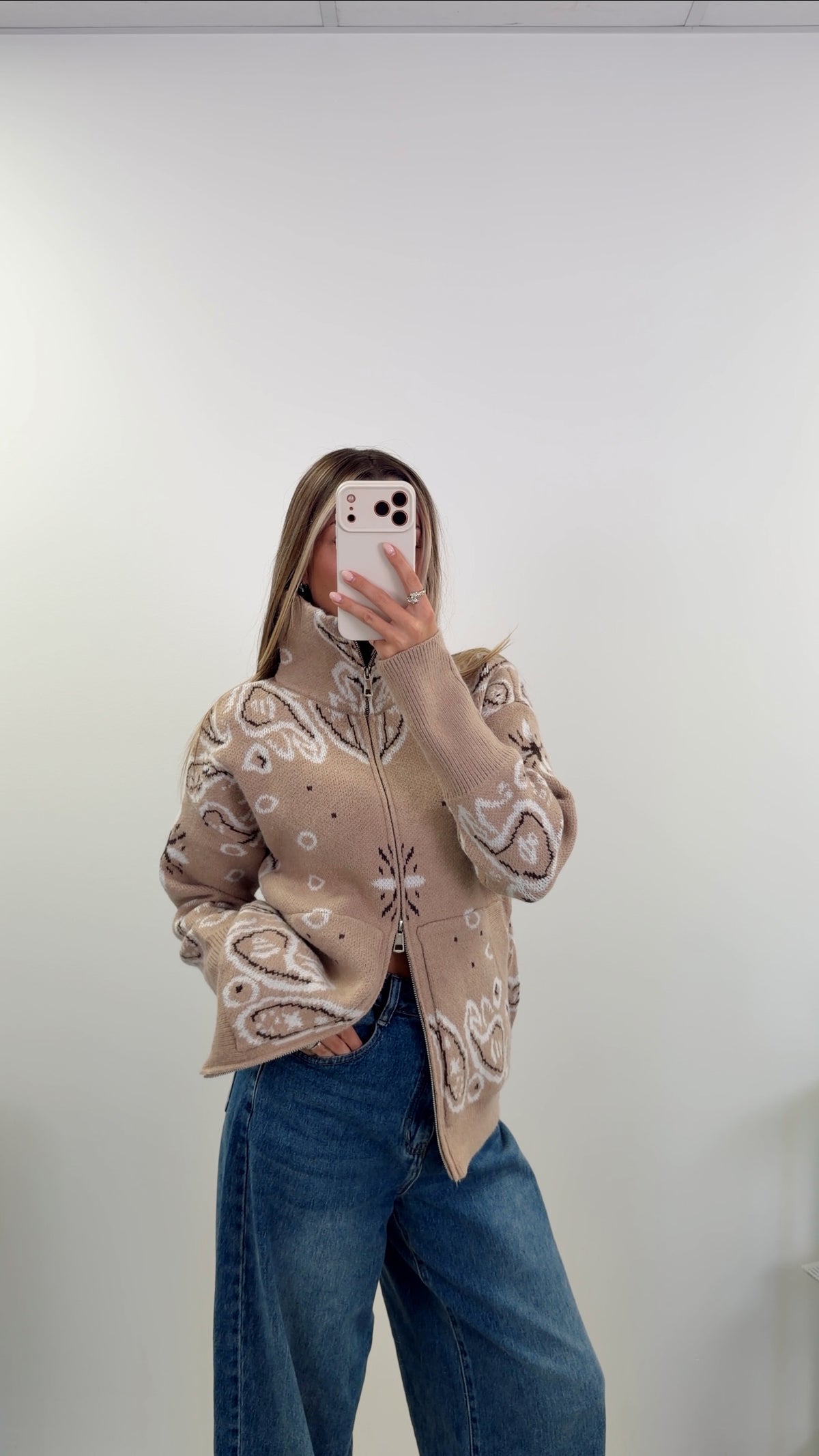 GILET CORALIE - CAMEL