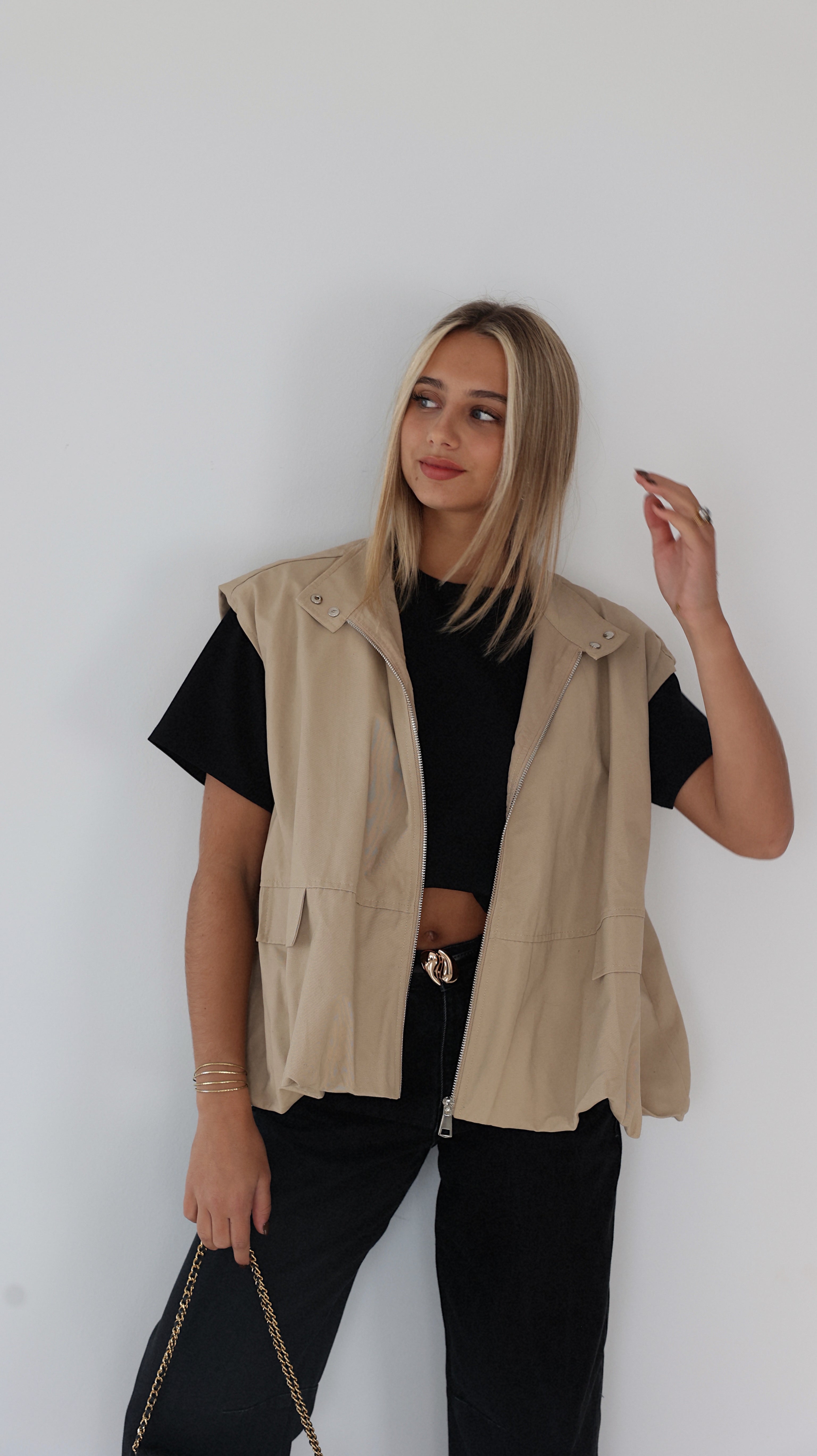 VESTE SANS MANCHES NOHOLIA