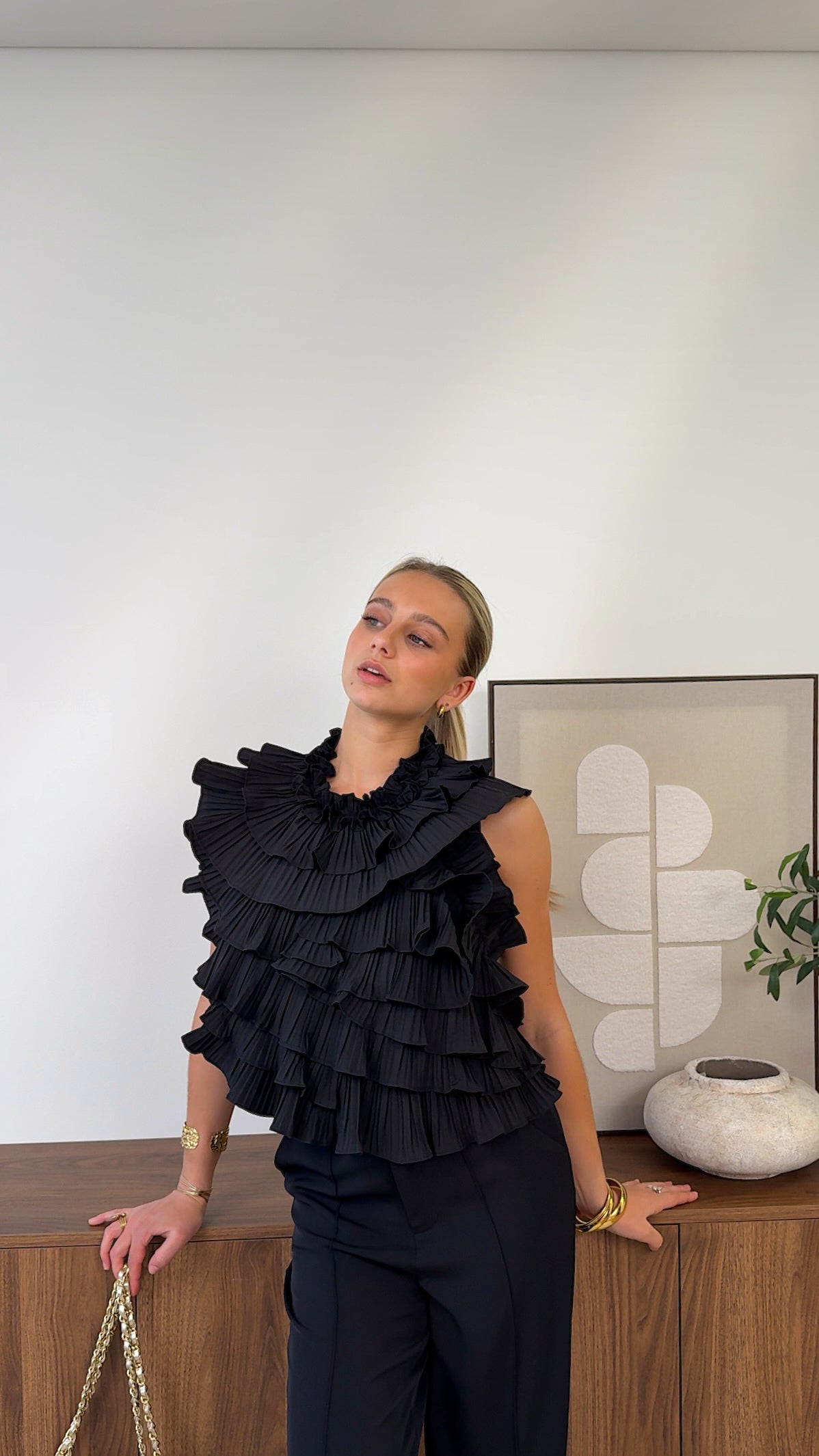 TOP BEA - BLACK