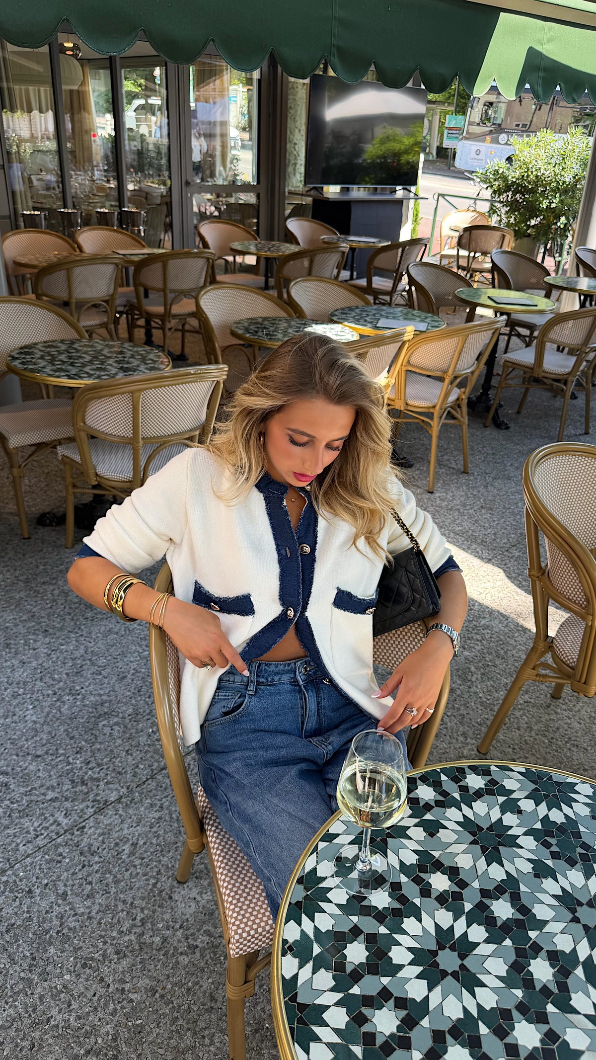 GILET SYLVIA - ECRU
