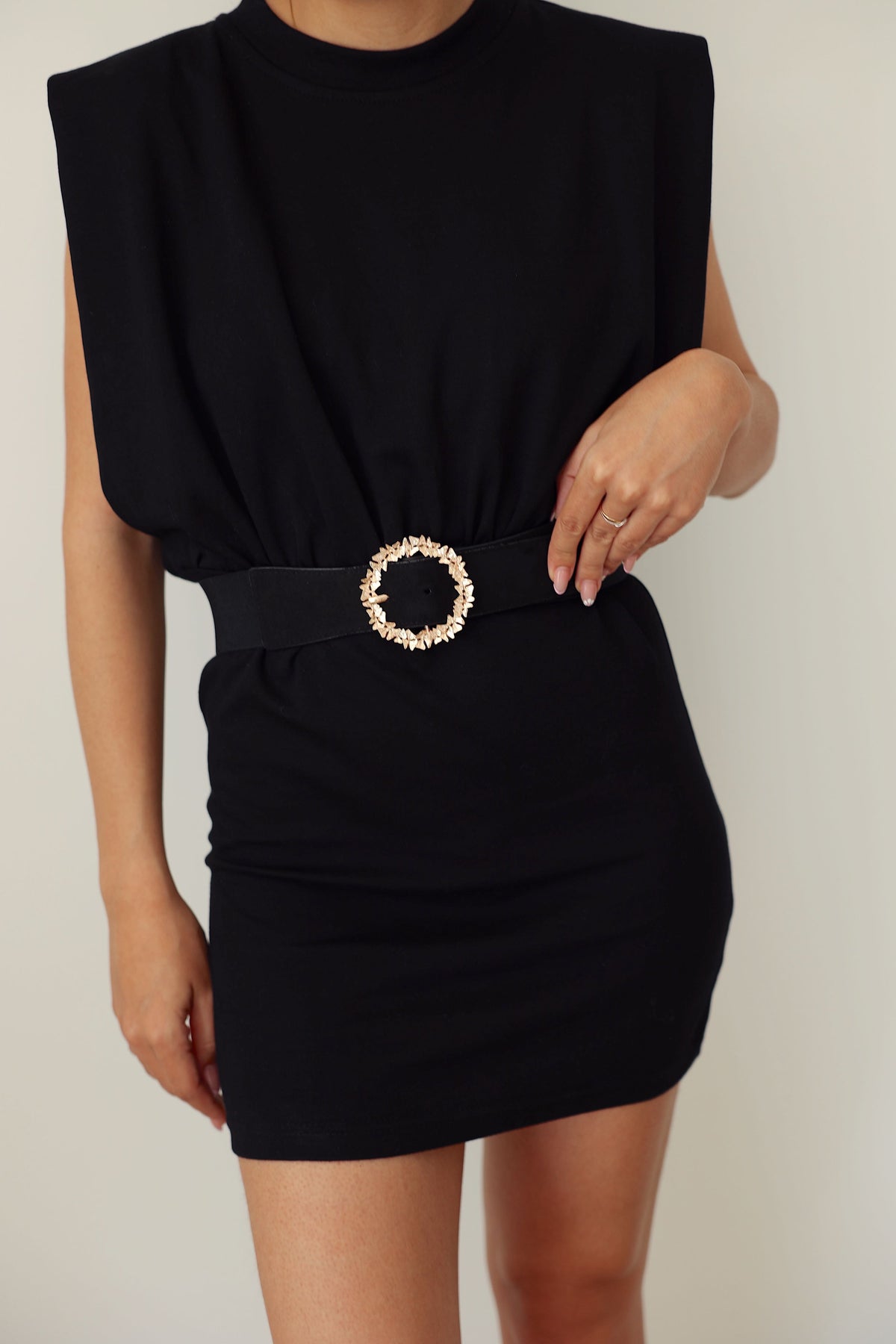 ROBE VENISE - NOIR