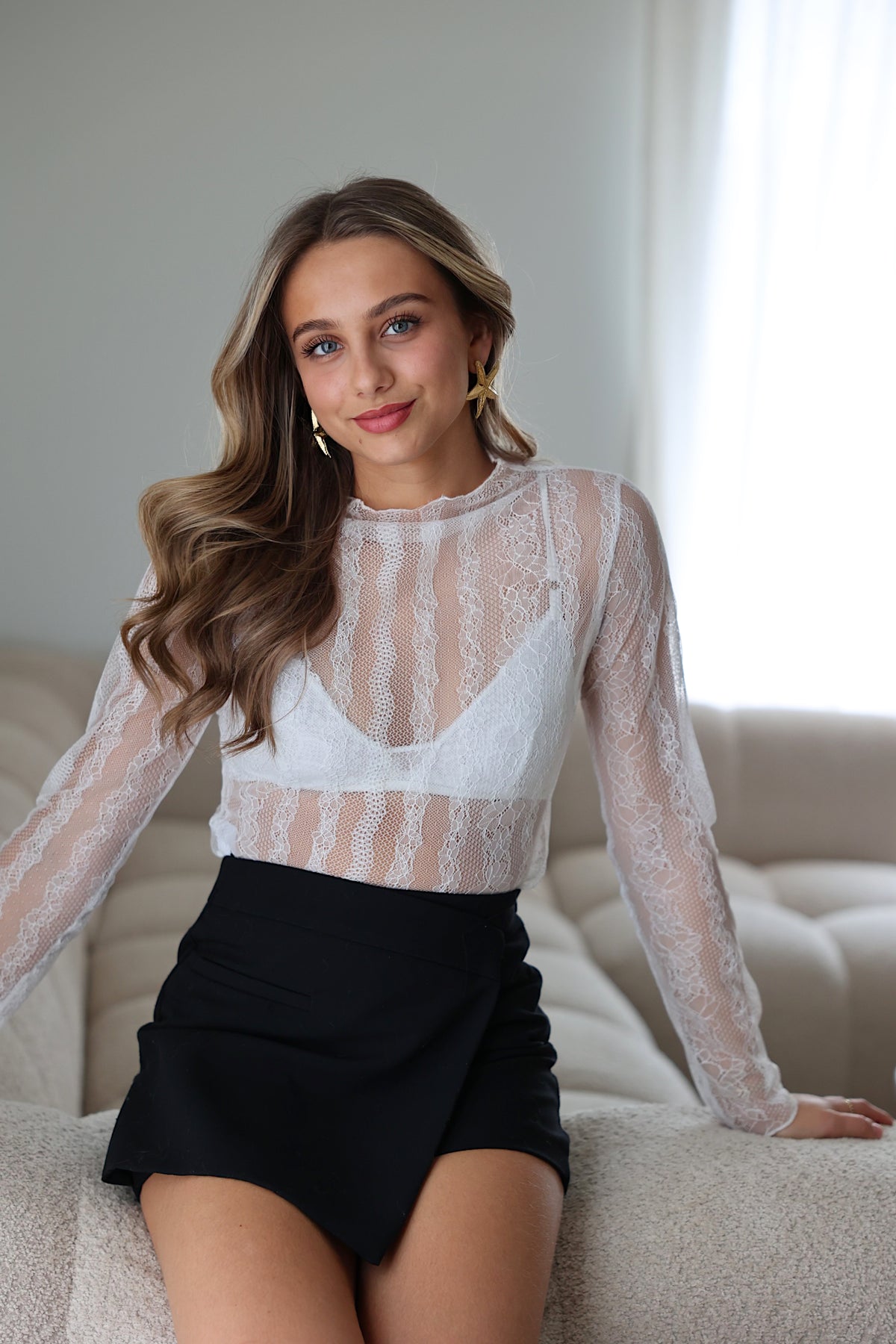 TOP ASTRID - BLANCO