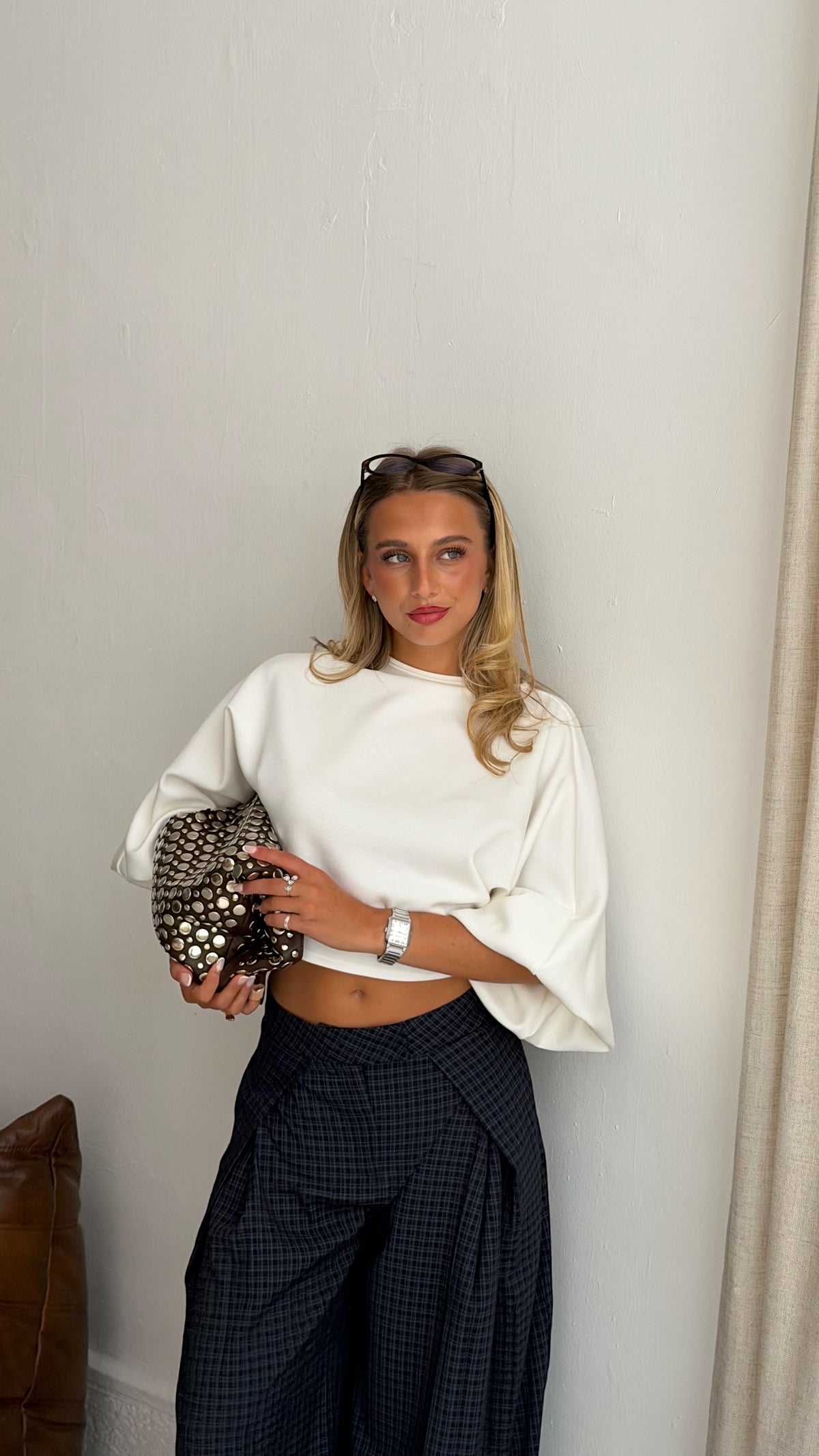 SWEAT MANON - BLANC