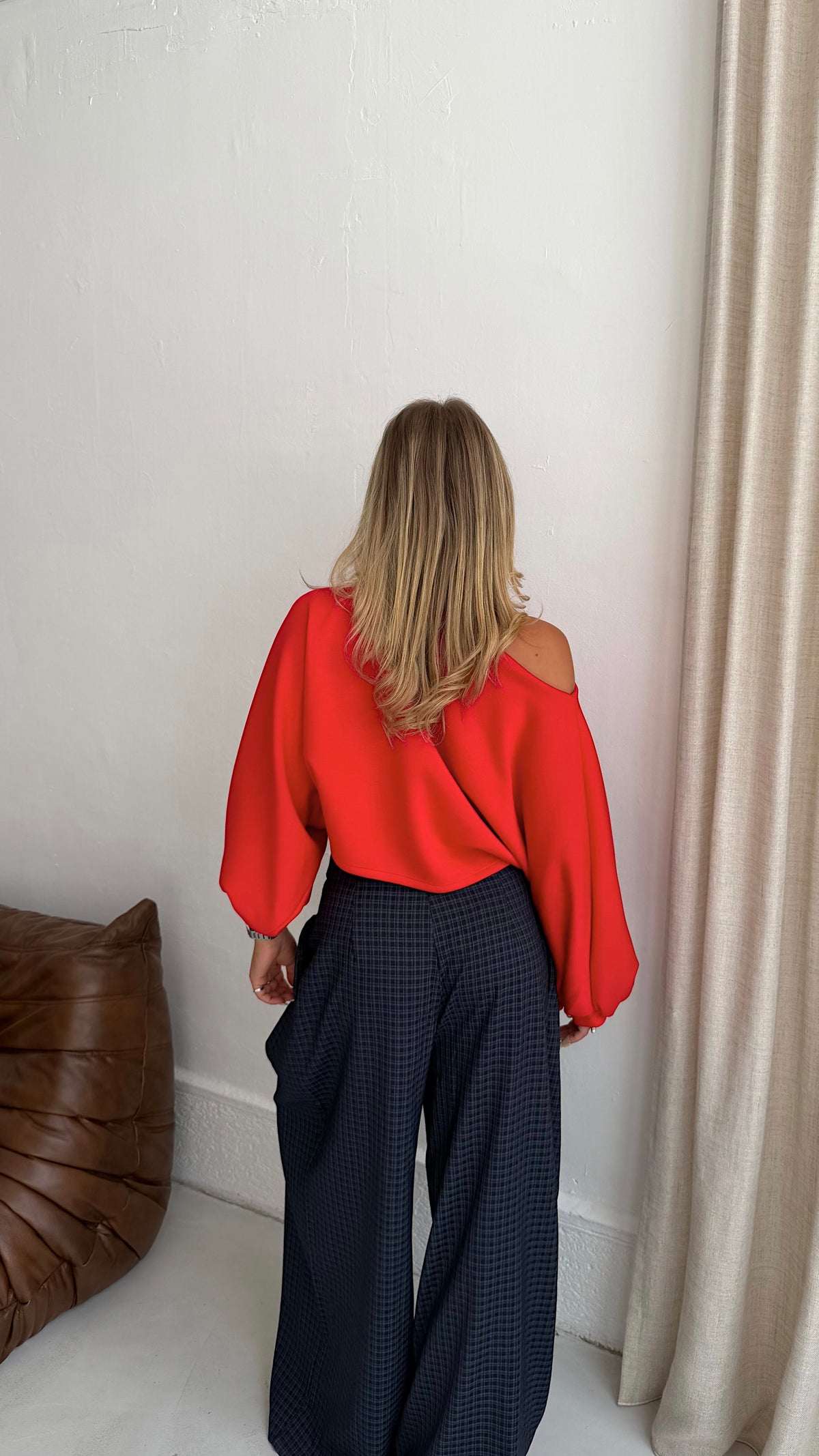 SWEAT MANON - ROUGE