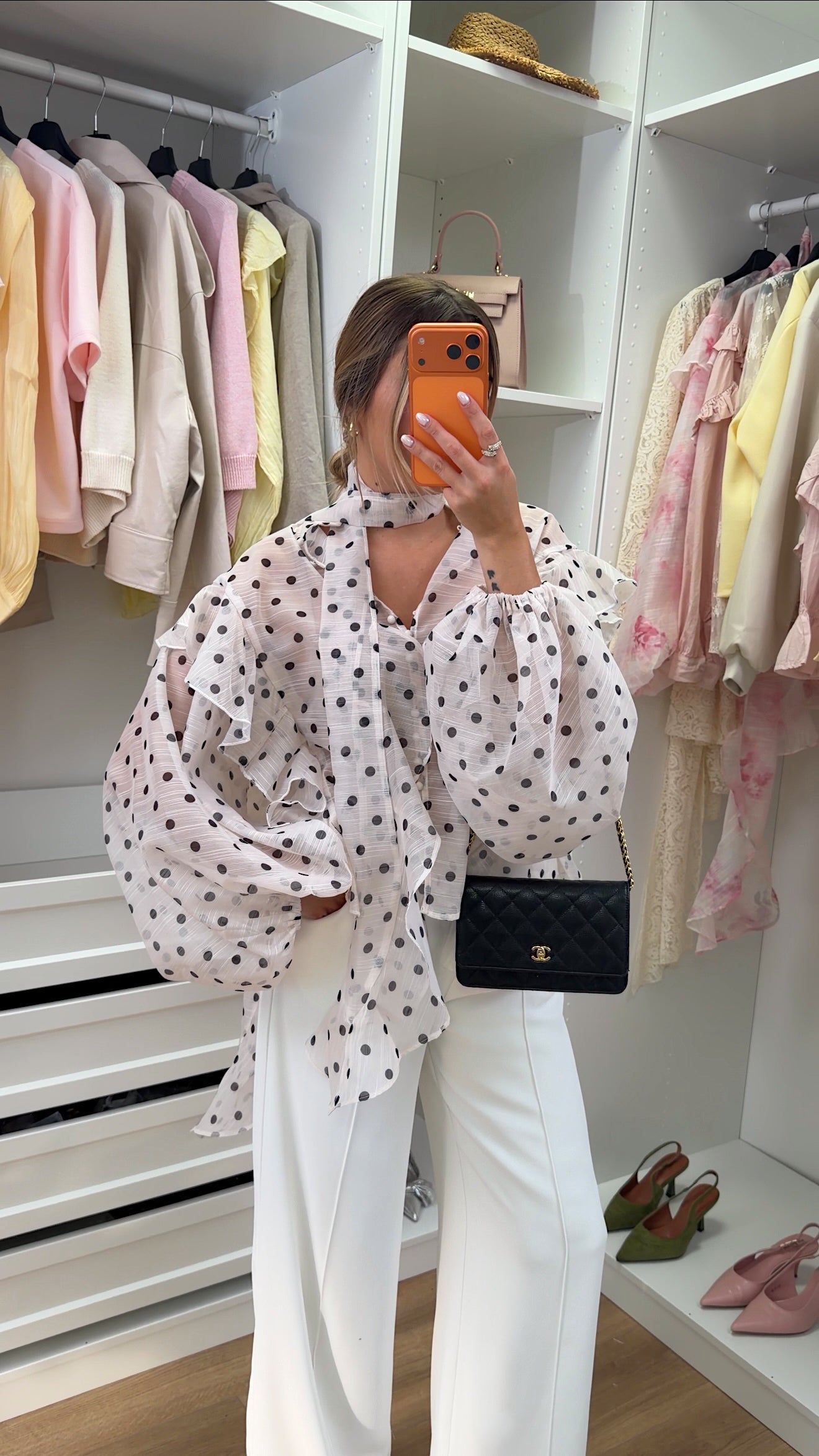 FANNY BLOUSE - WHITE