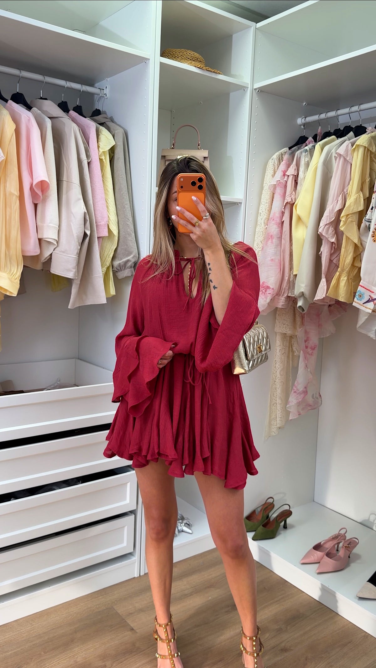 ROBE ISIS - BOIS DE ROSE