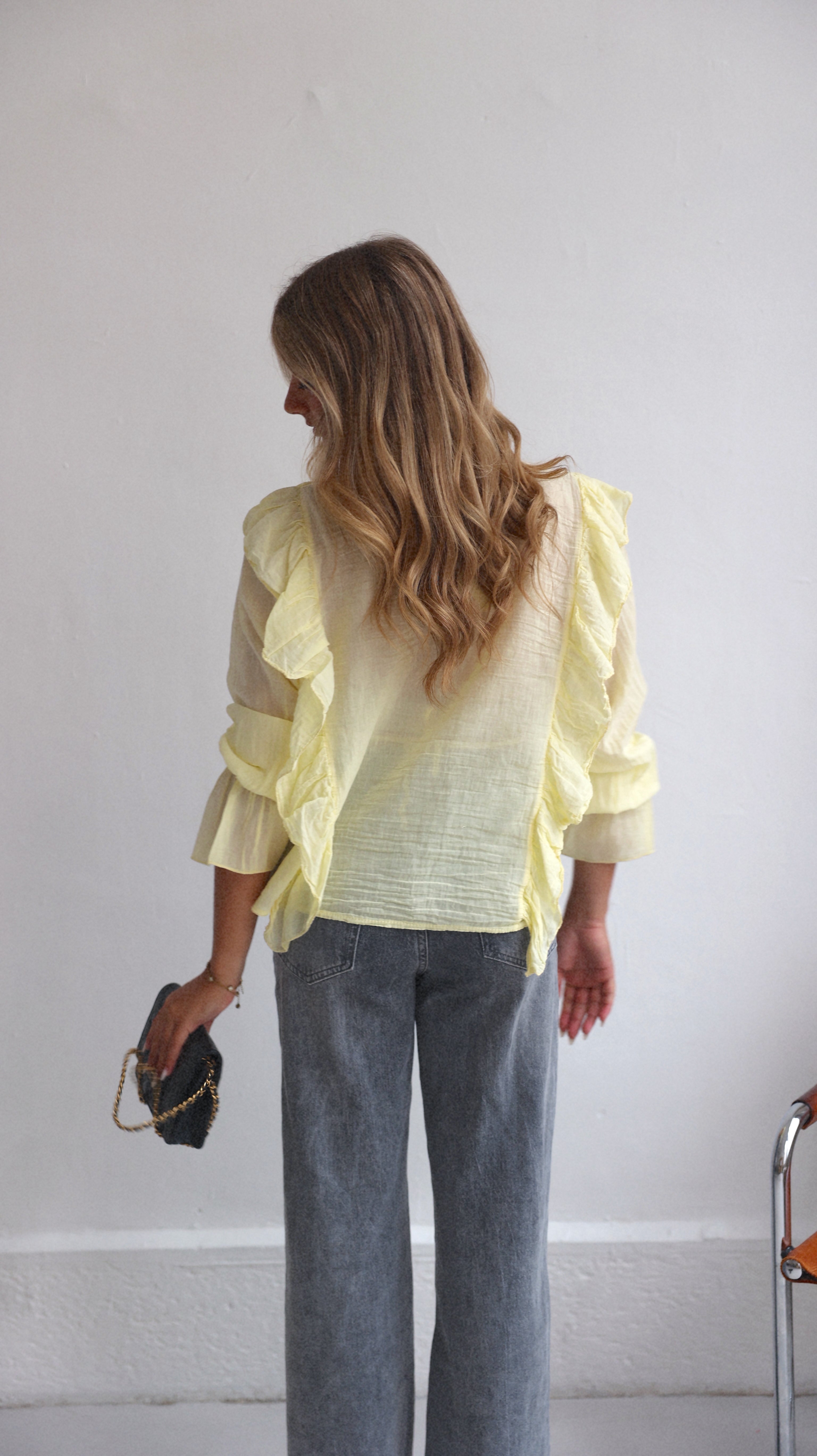 BLOUSE CALIE - JAUNE