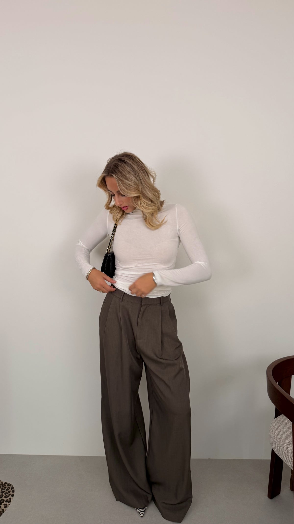 PIERRE TROUSERS - CHOCOLATE