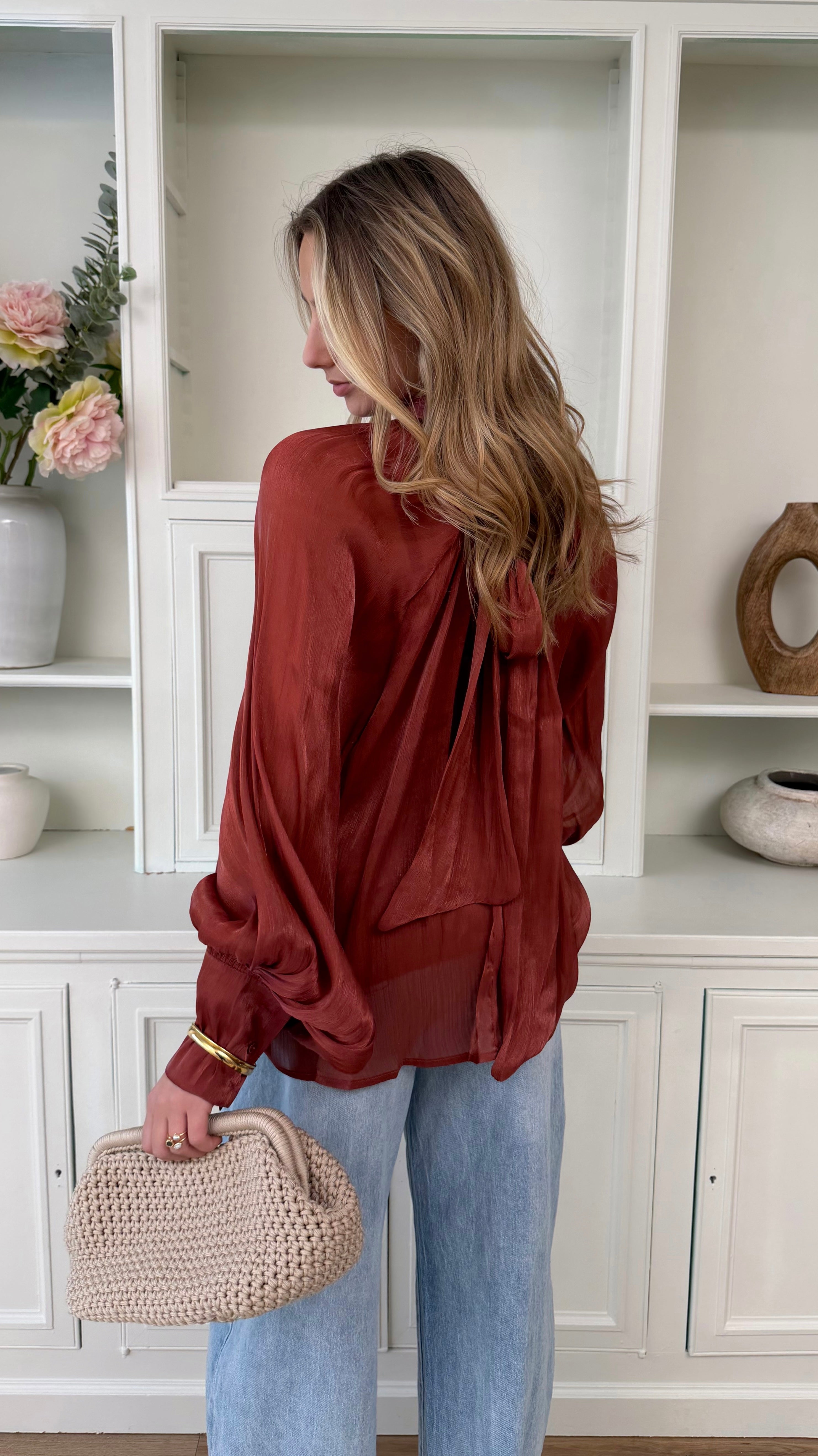 CIRUELA - BLUSA TERRACOTA