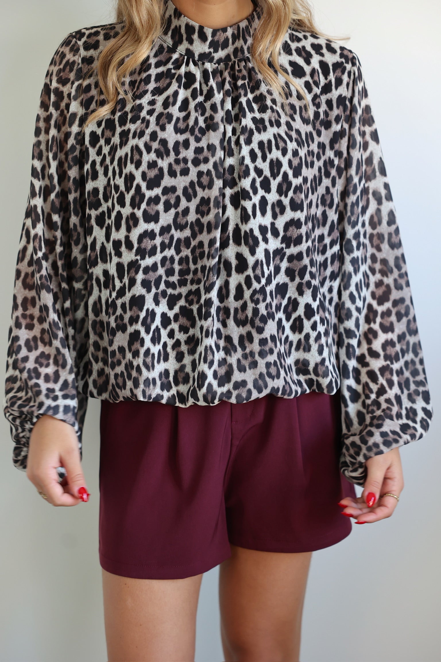 BLUSA BEA - LEOPARDO