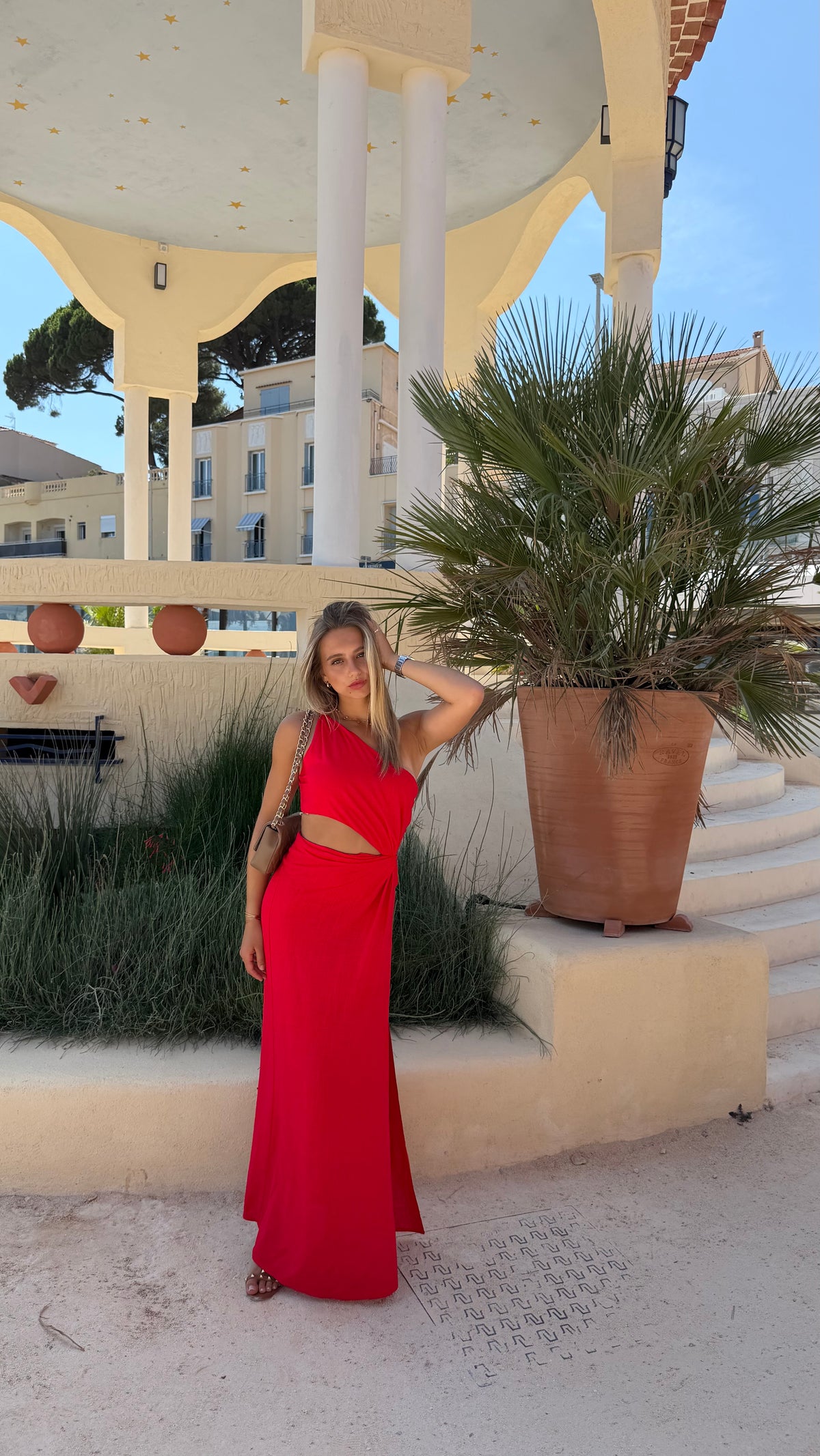 ROBE MIRA - ROUGE