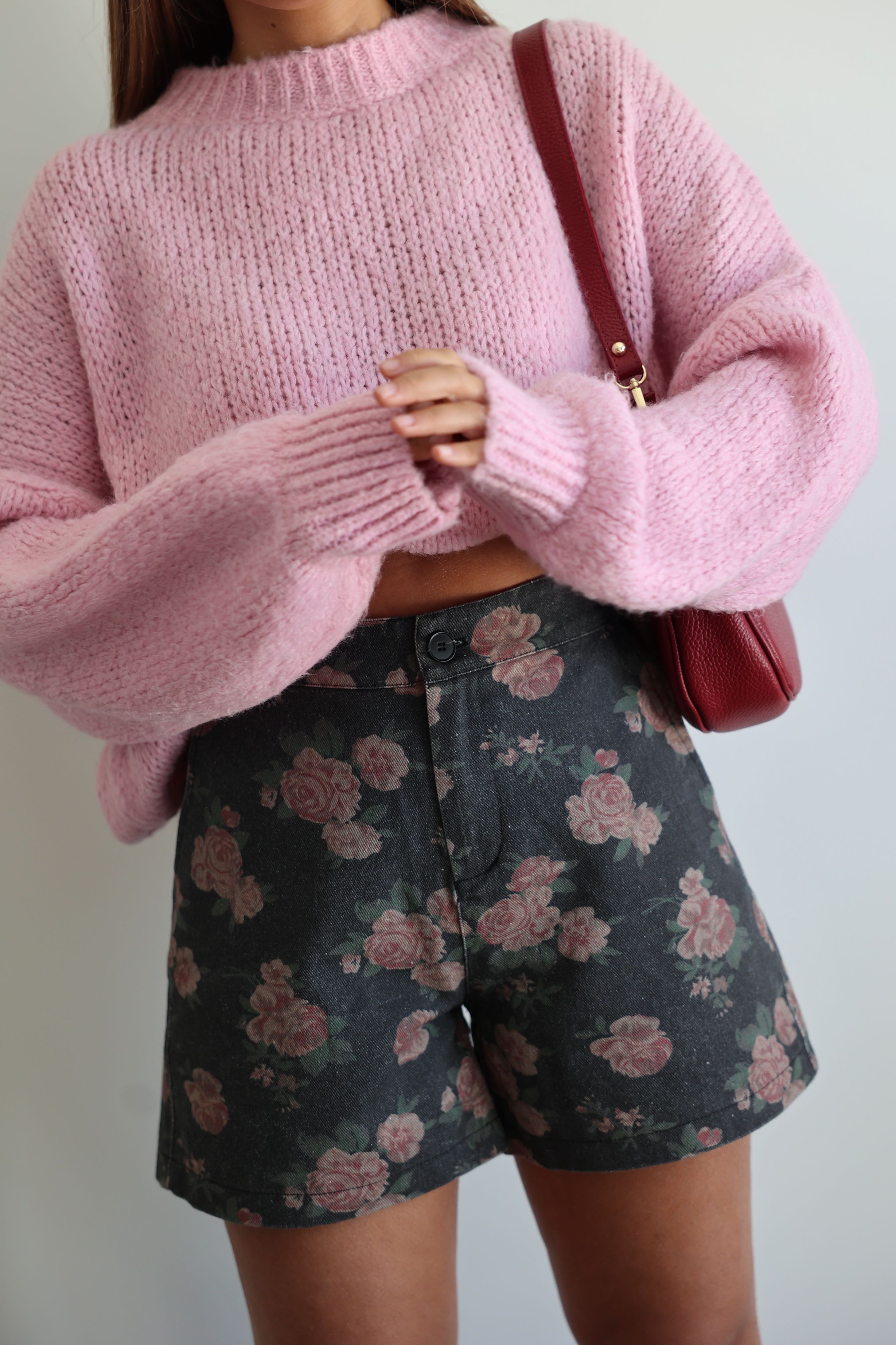 CLOÉ SWEATER - PALE PINK