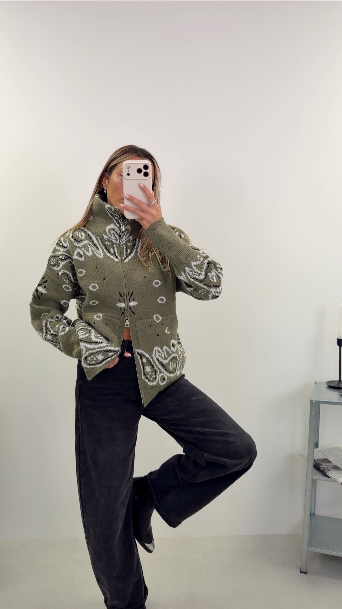 GILET CORALIE - KAKI