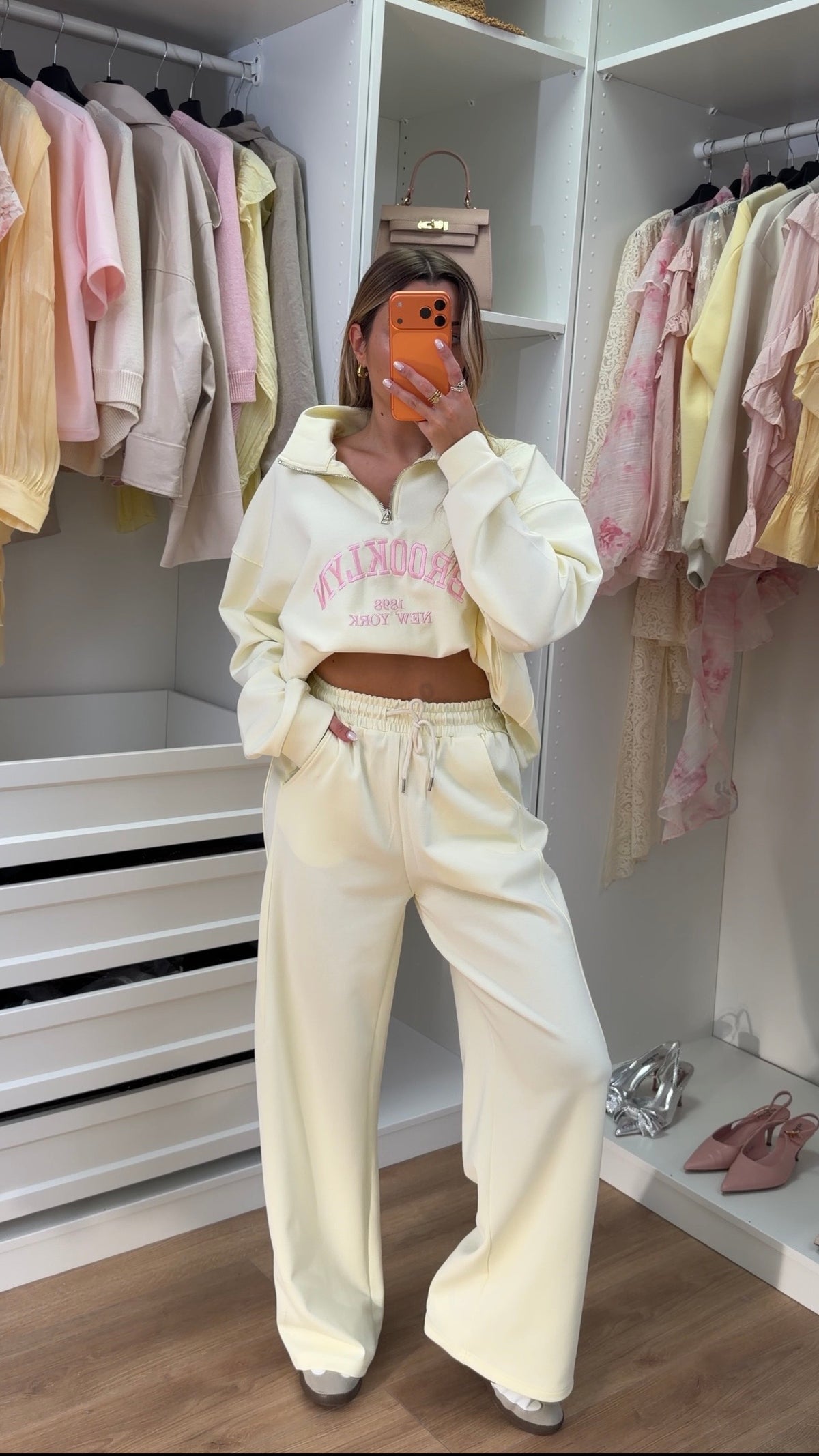 ENSEMBLE MILO - JAUNE PASTEL