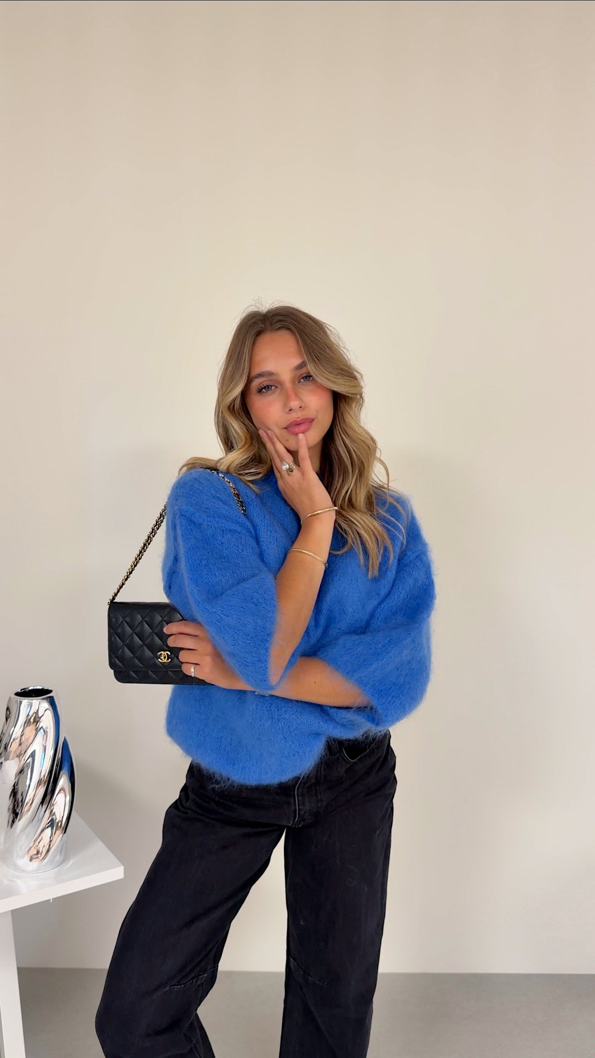 PULL VALERIE - BLEU