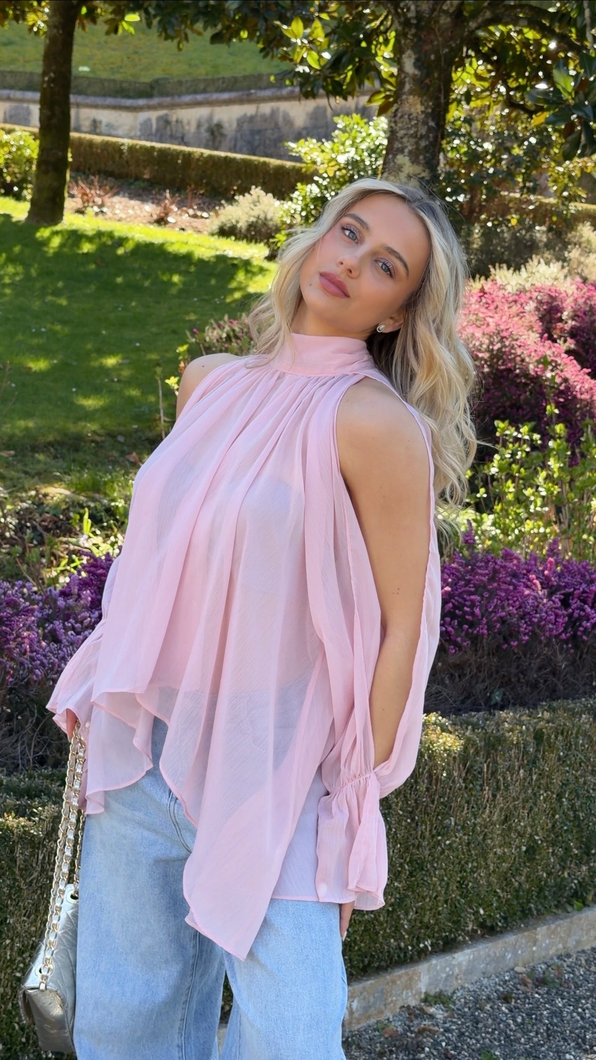 BLOUSE MONA - ROSE