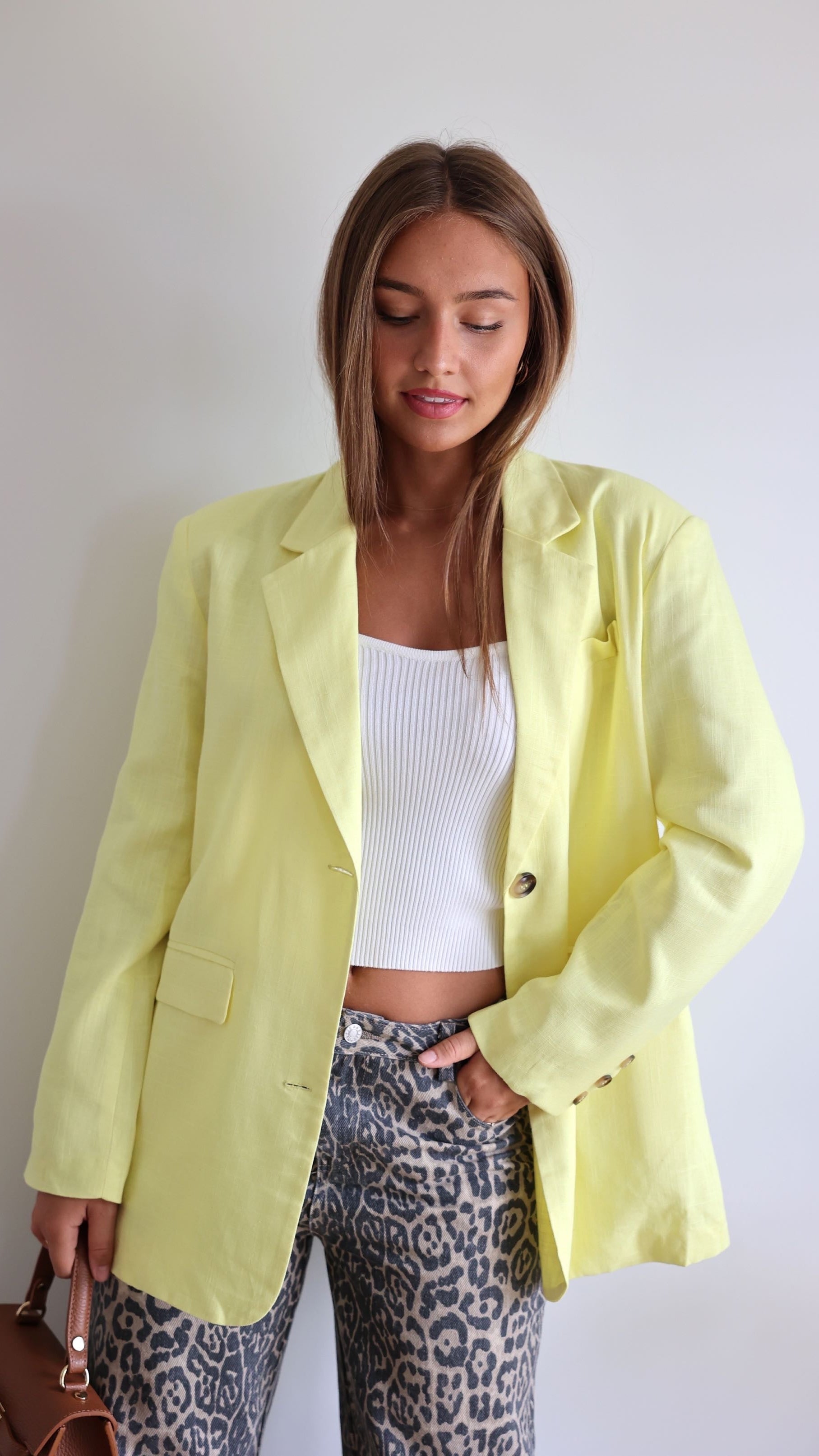 BLAZER JADE - JAUNE
