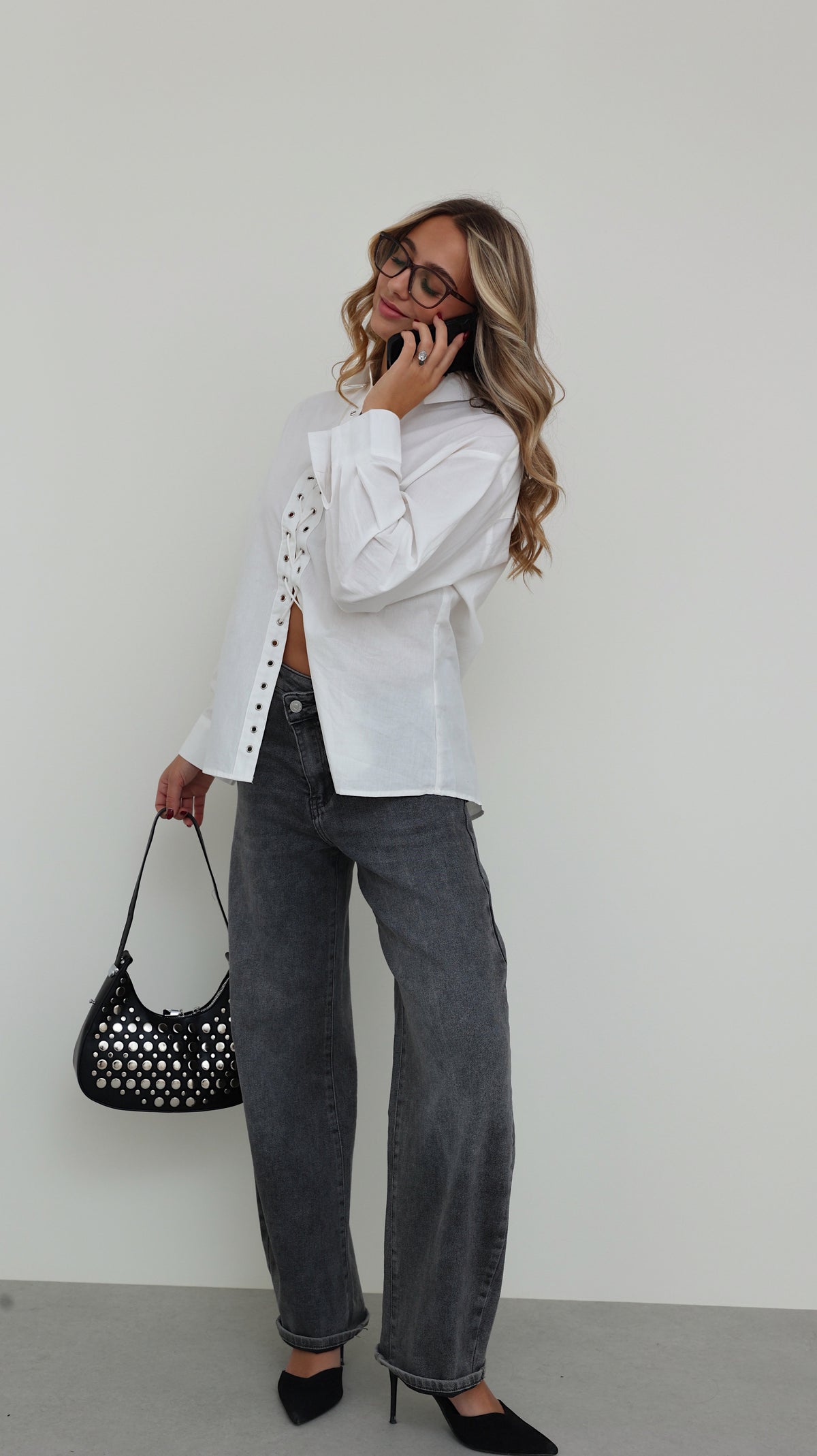 OCEAN BLOUSE - WHITE