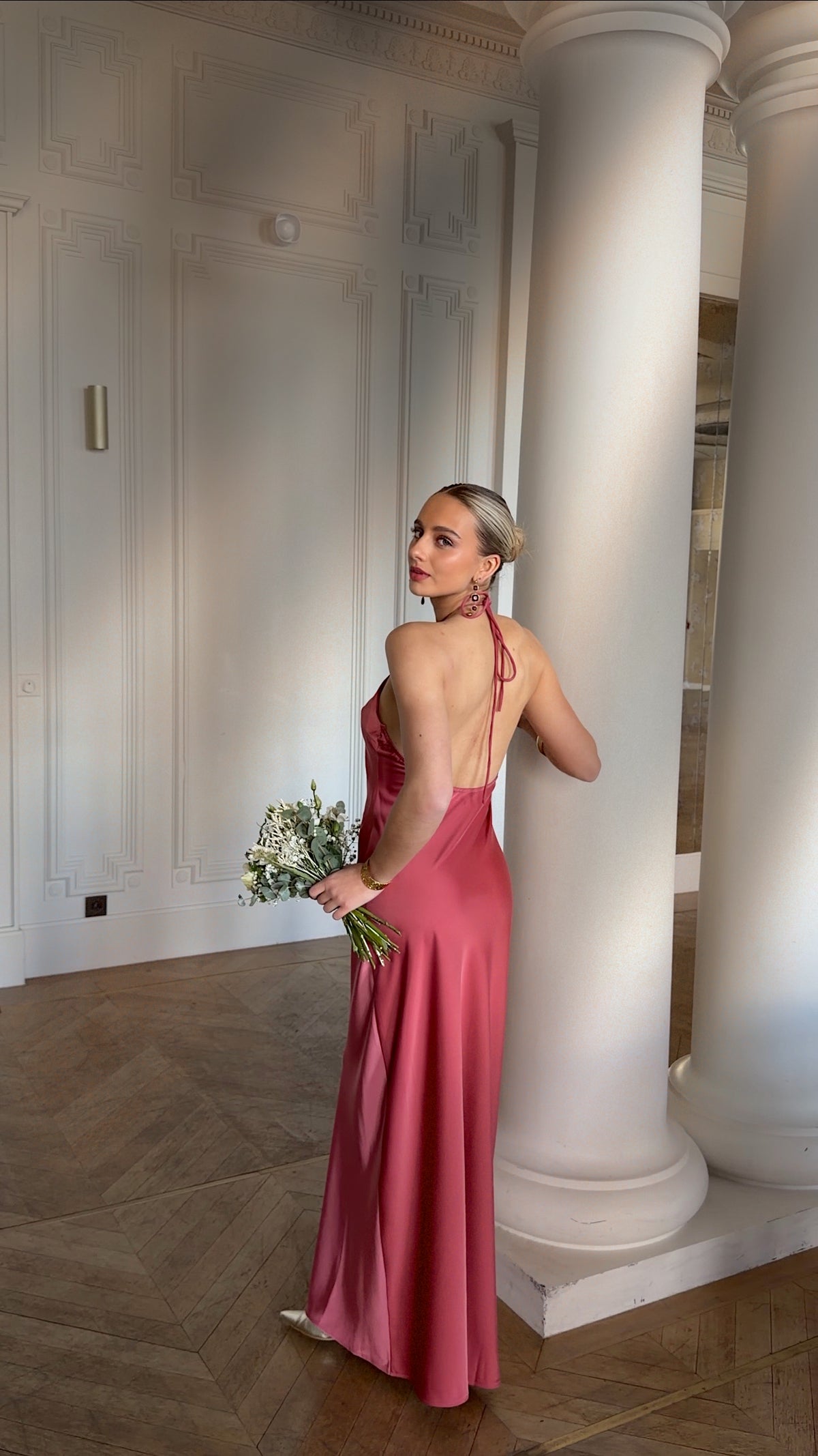 JULIA DRESS - TERRACOTTA
