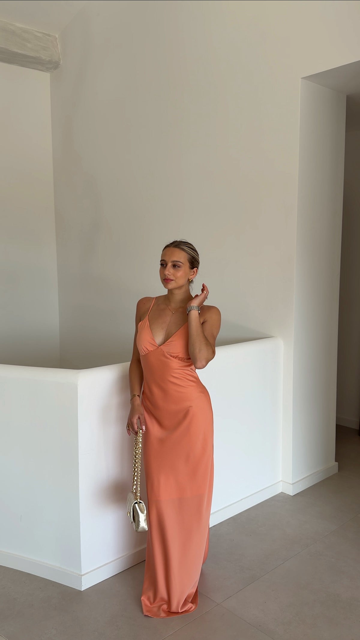 VESTIDO ALESSIA - NARANJA