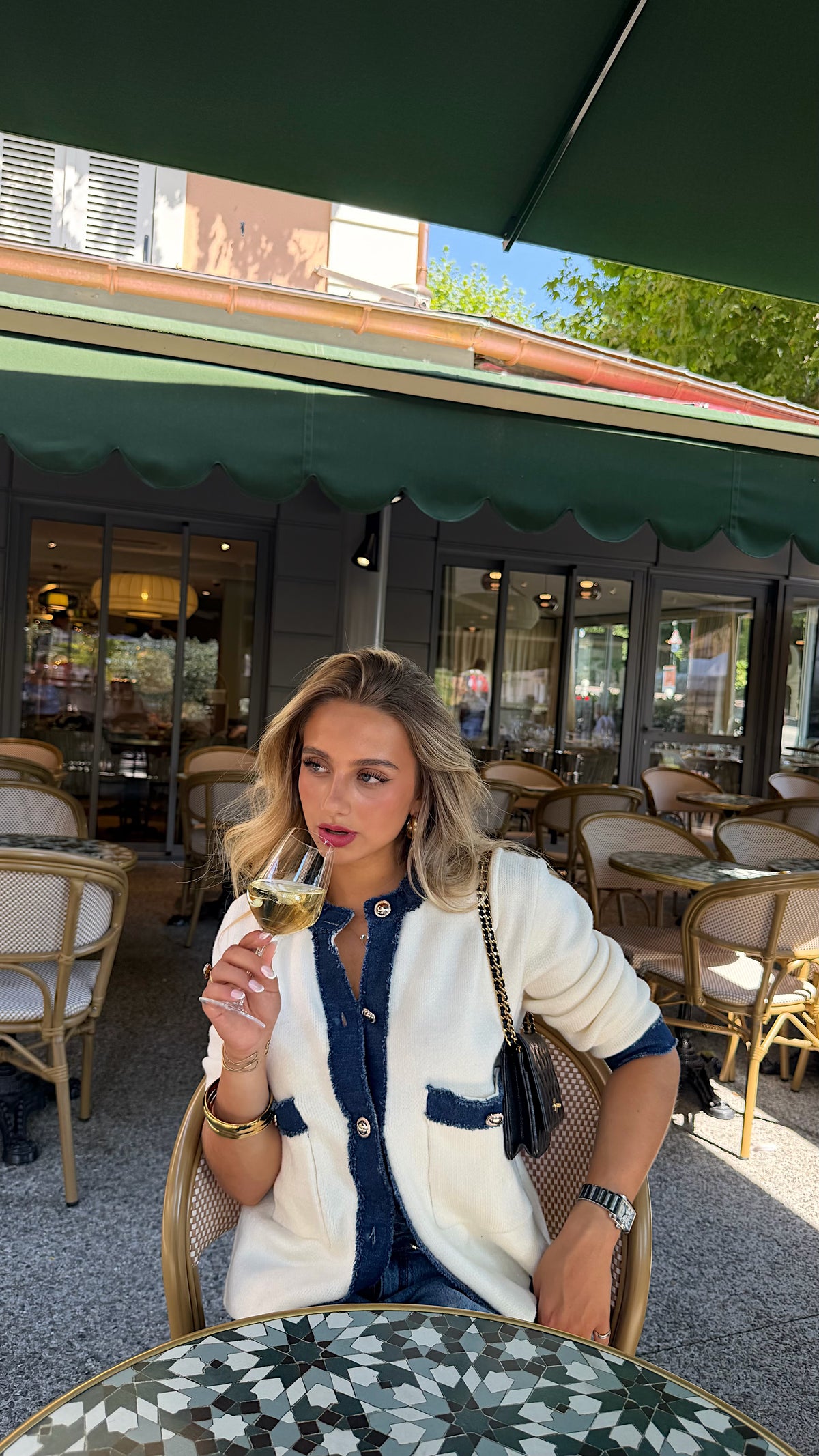 GILET SYLVIA - ECRU
