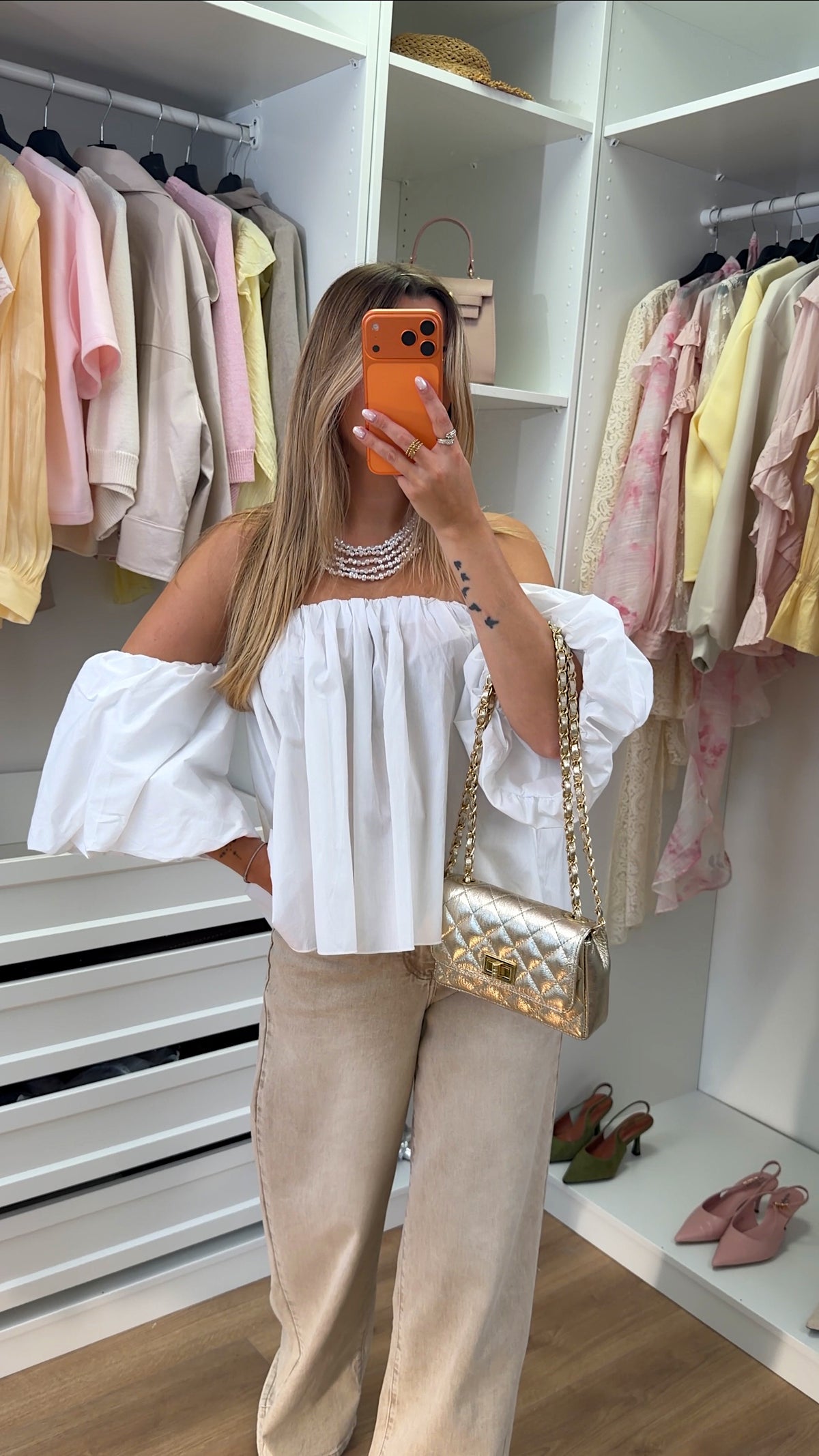 DOMI BLOUSE - WHITE