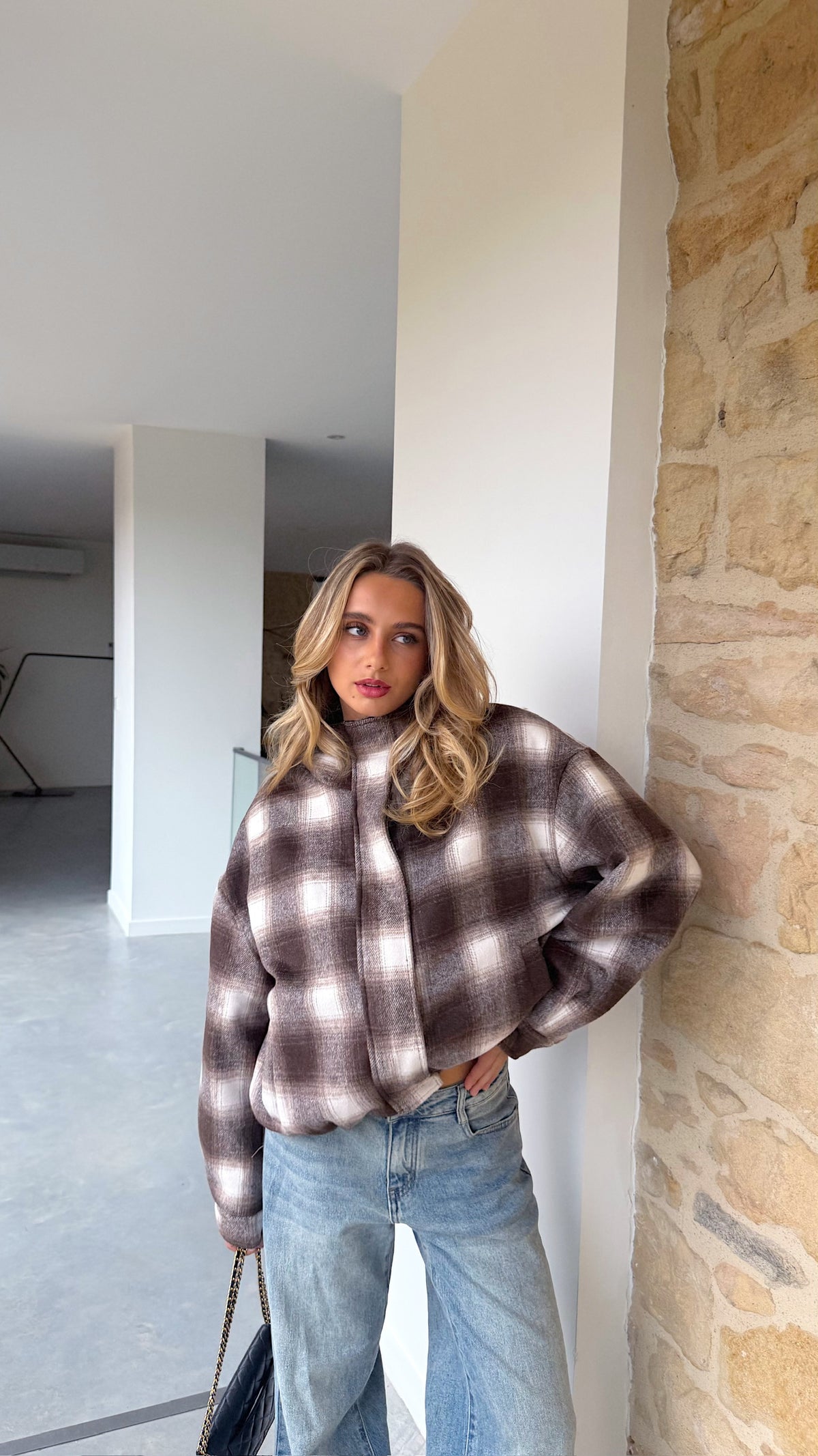 AMELIA COAT - BROWN