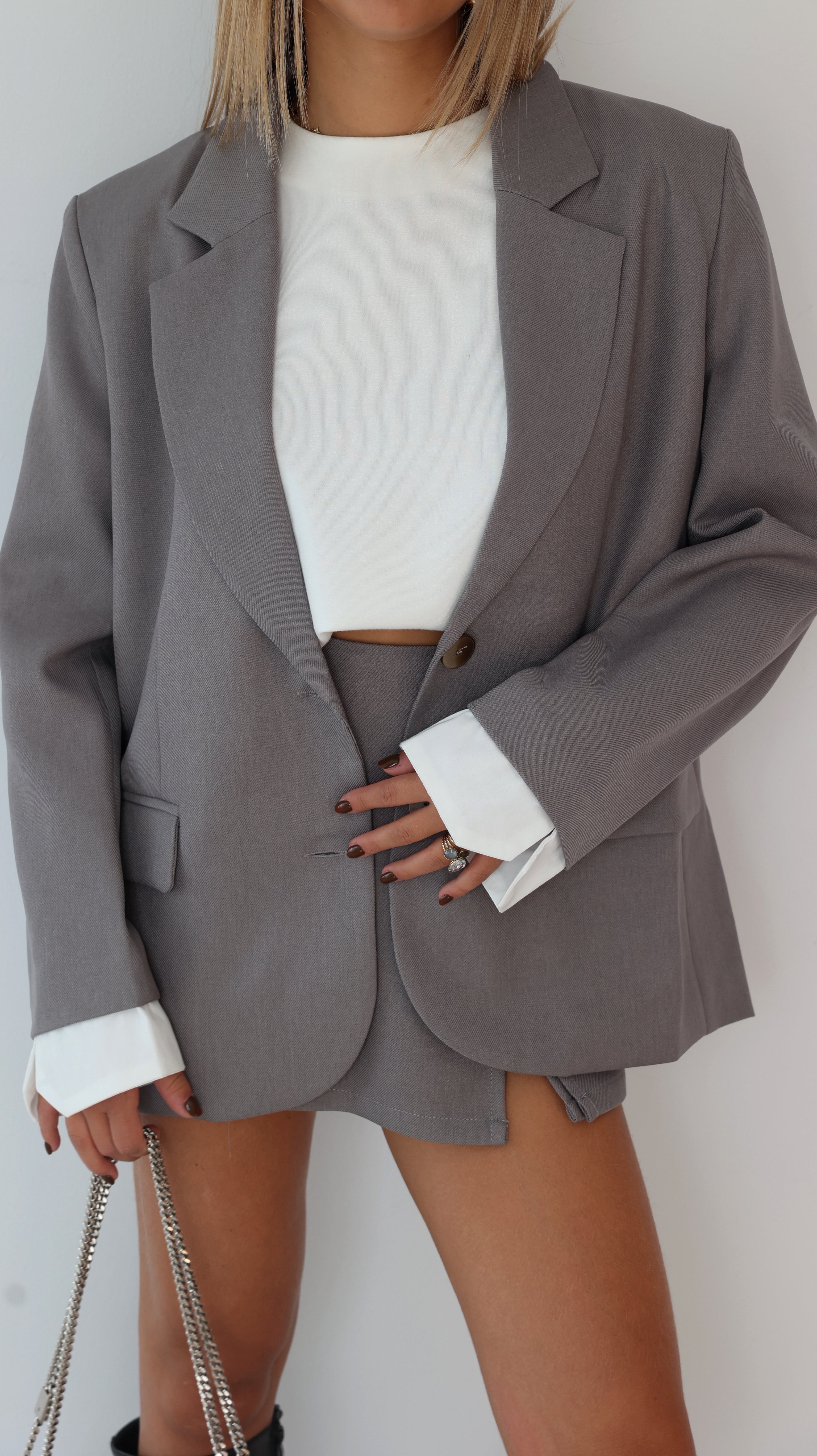 NOHAME BLAZER - GREY