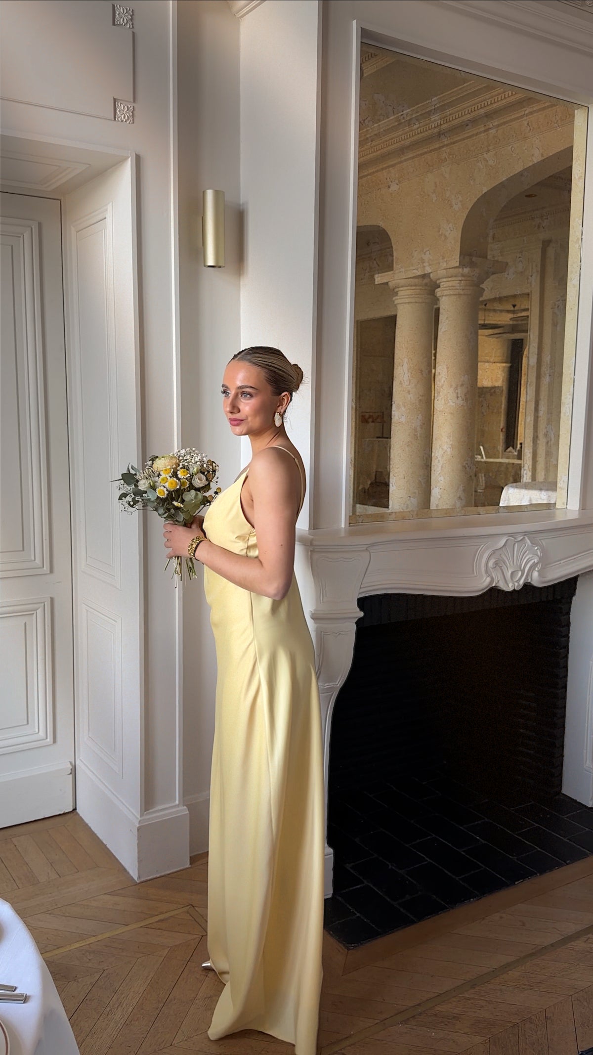 ANITA DRESS - YELLOW