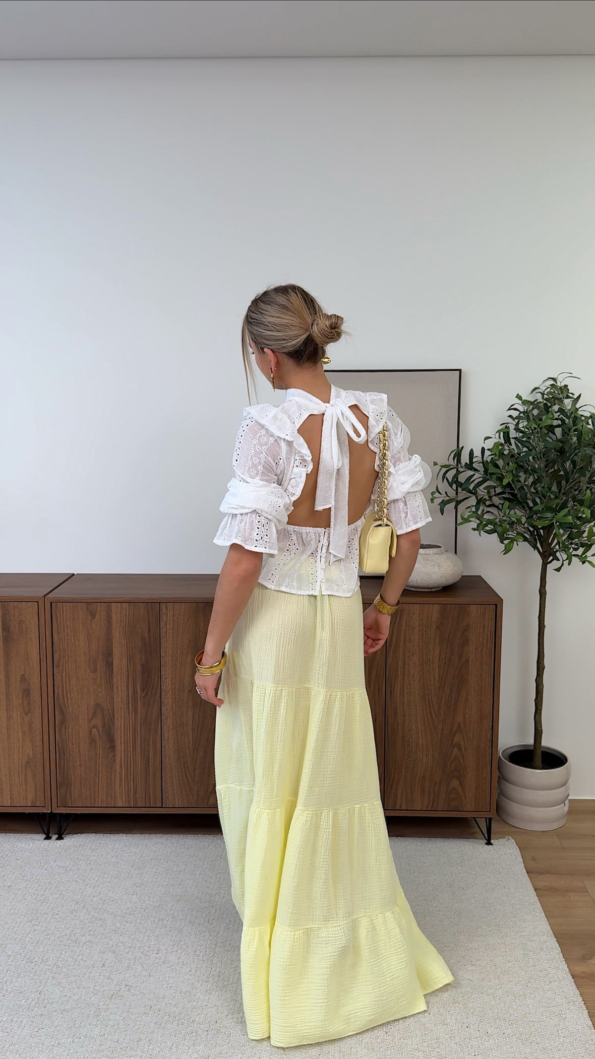 LIORA SKIRT - YELLOW