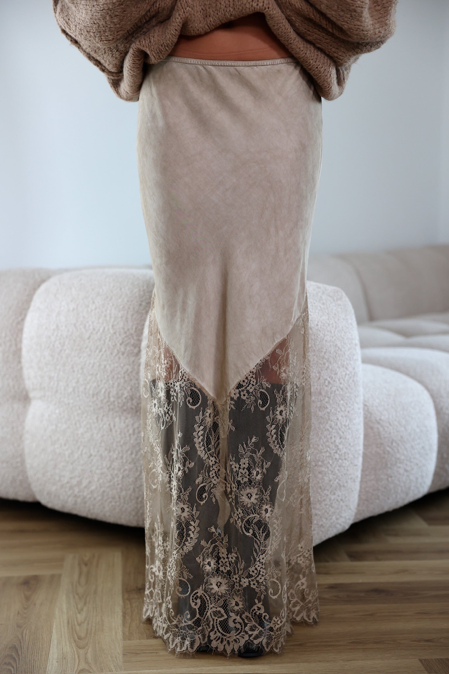 LISANA SKIRT - CAMEL