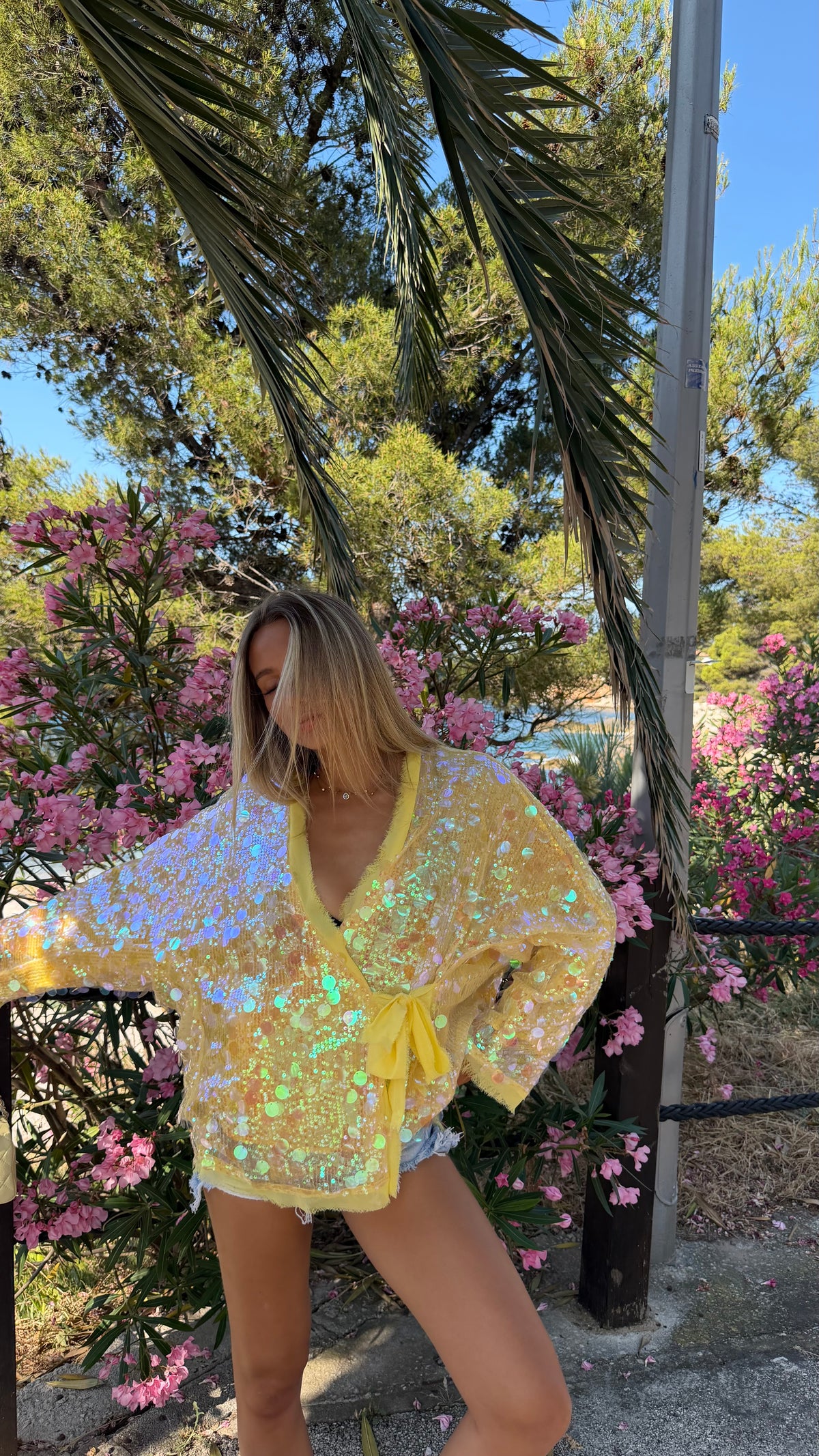 GILET ALICE - JAUNE