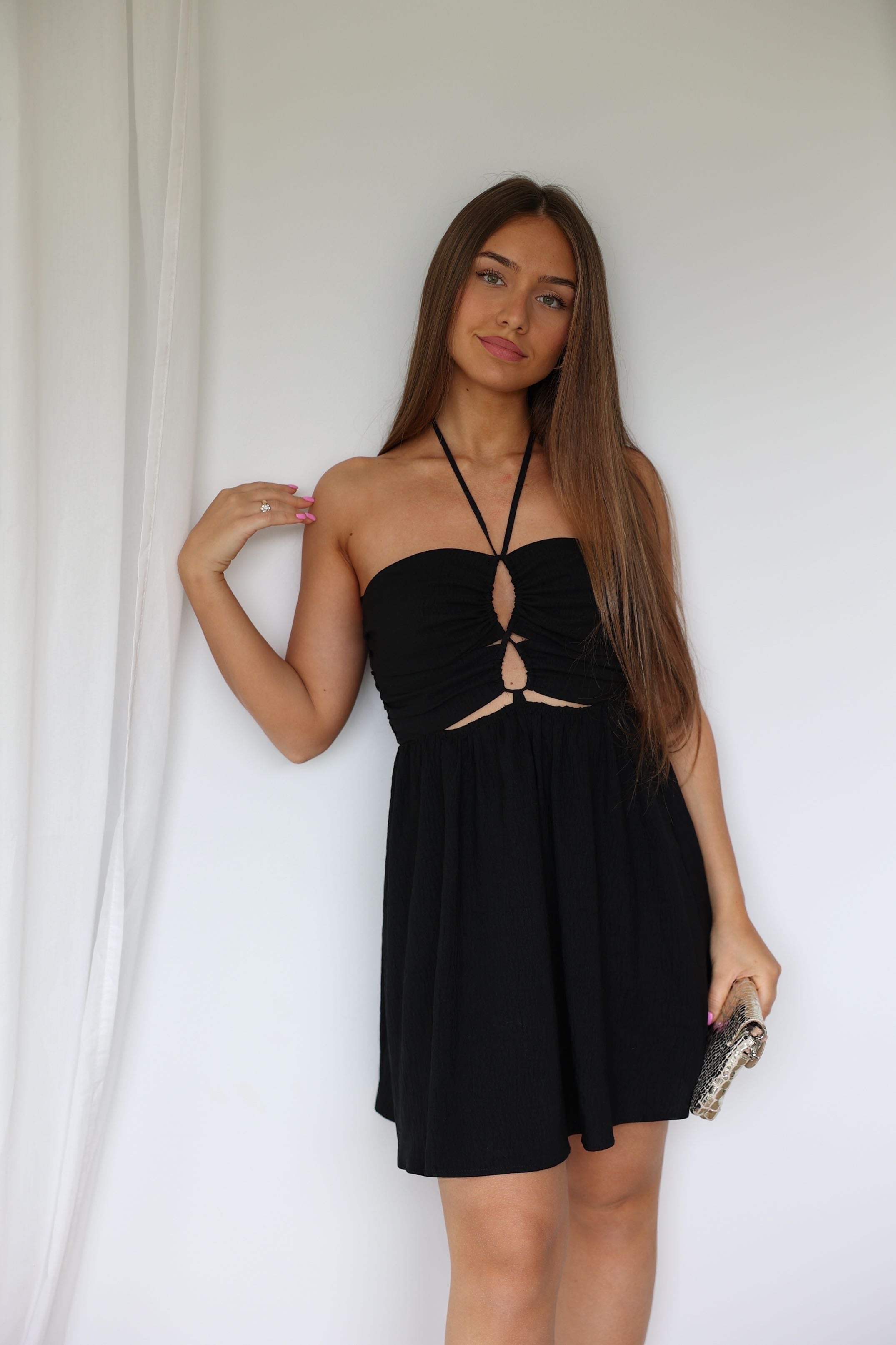 ALBA DRESS - BLACK