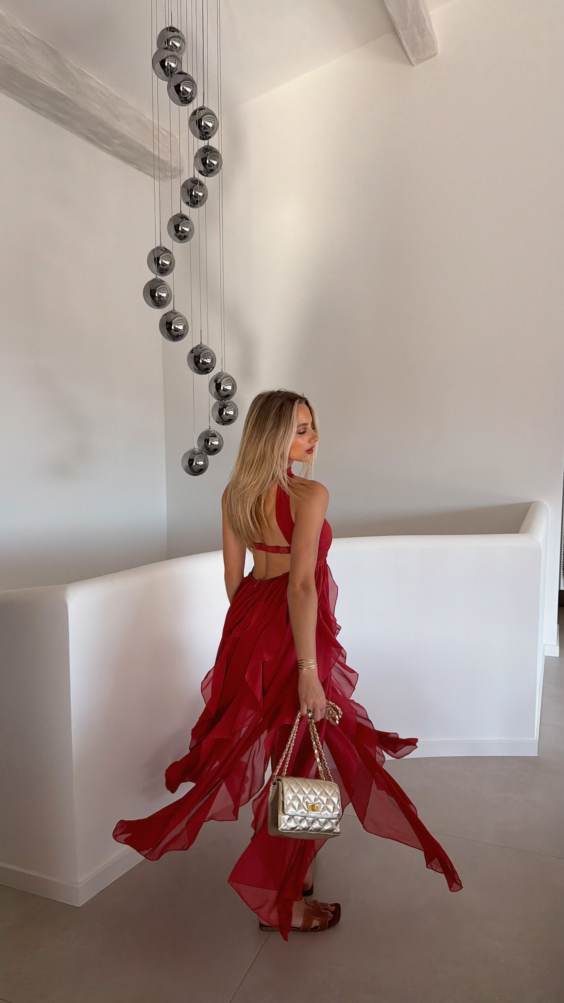 ESMEE DRESS - TERRACOTTA