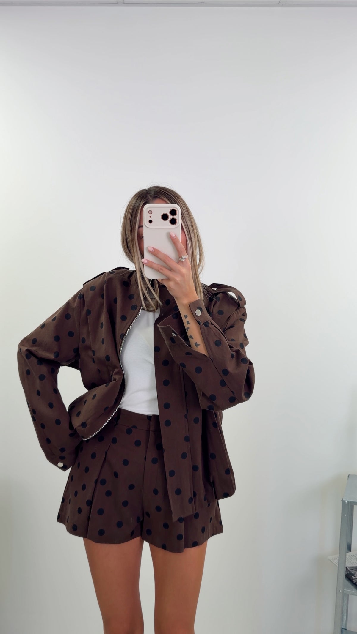 VESTE LOUISE - CHOCO