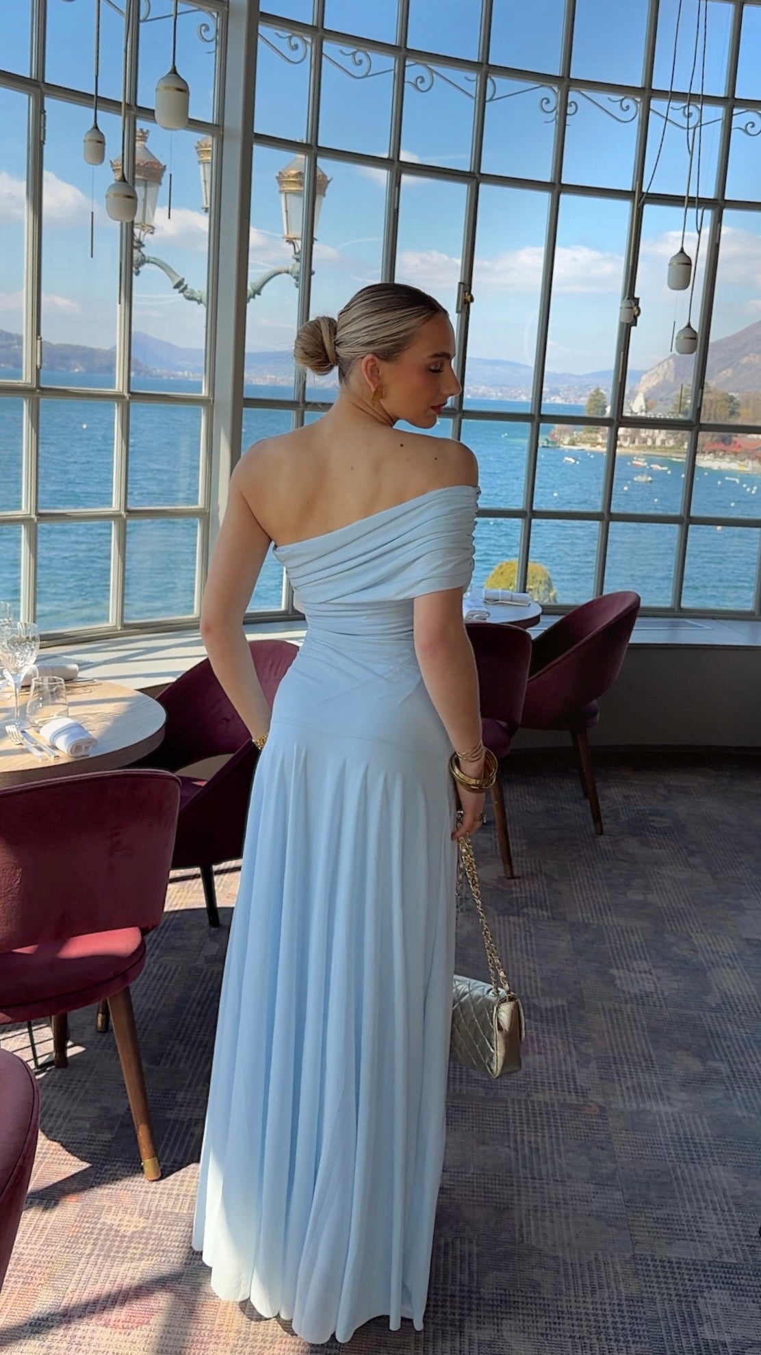 ROBE IRIS - BLEU