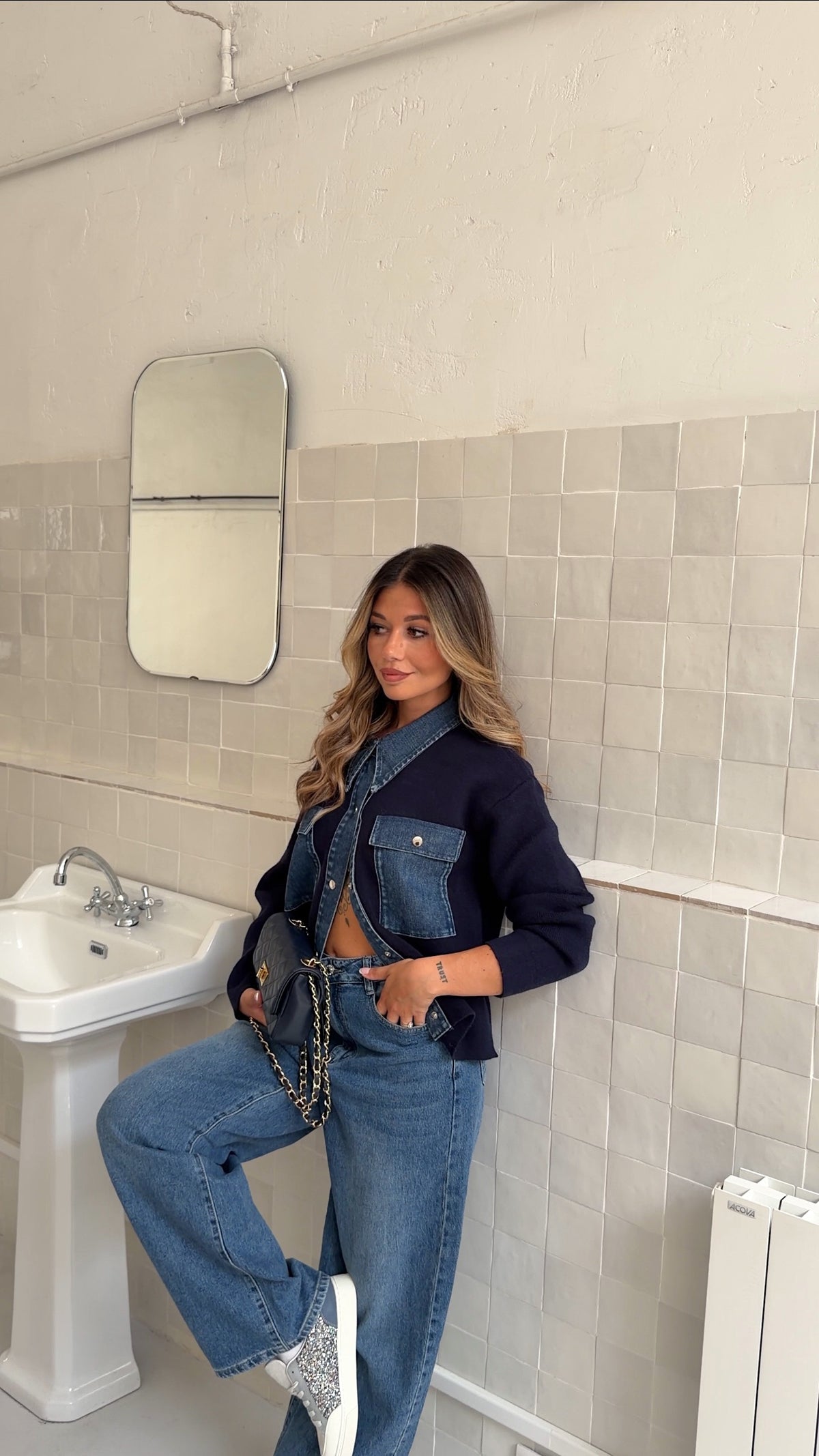GILET ASTRID - MARINE