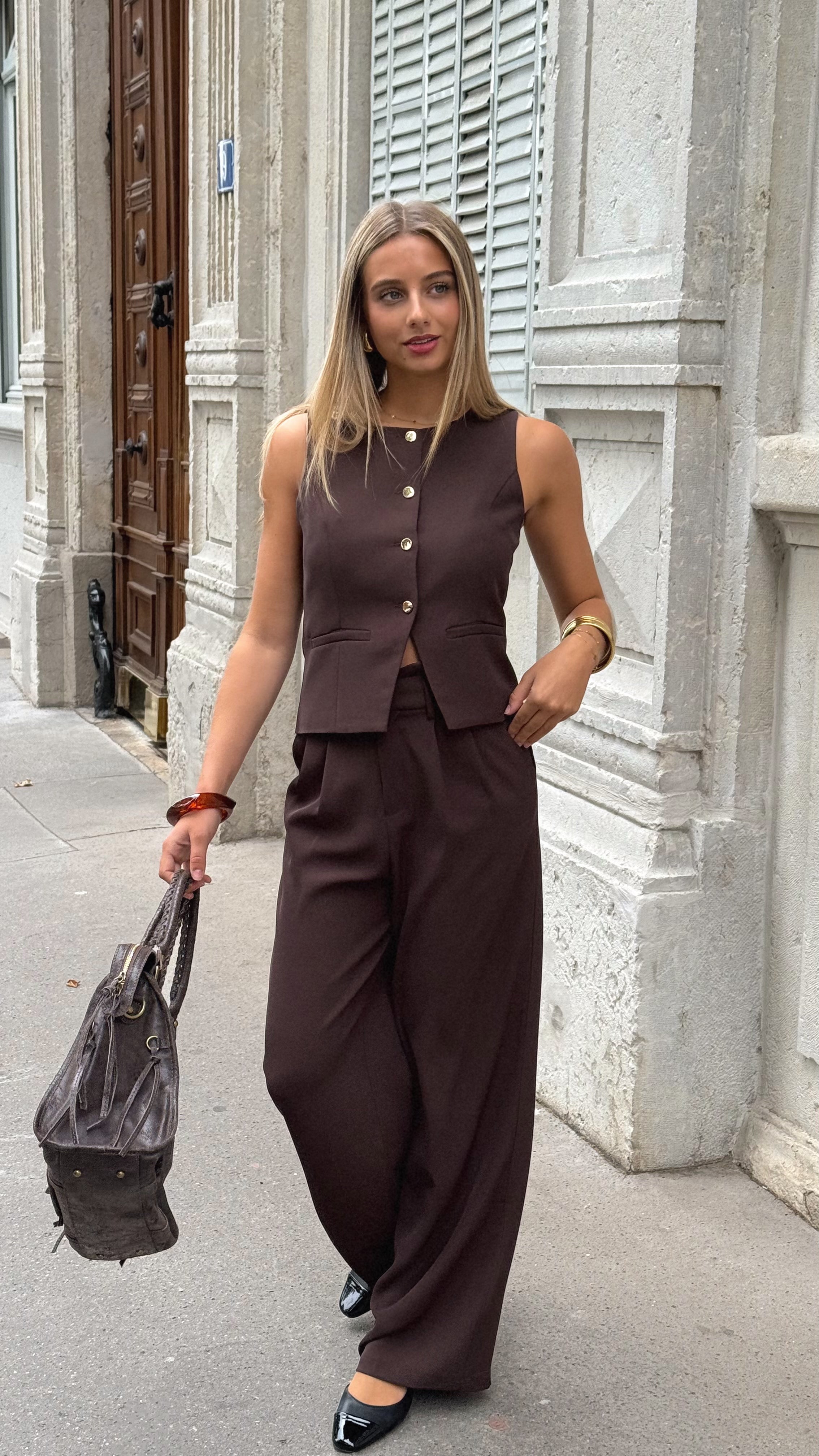 ELINA SET - CHOCOLATE