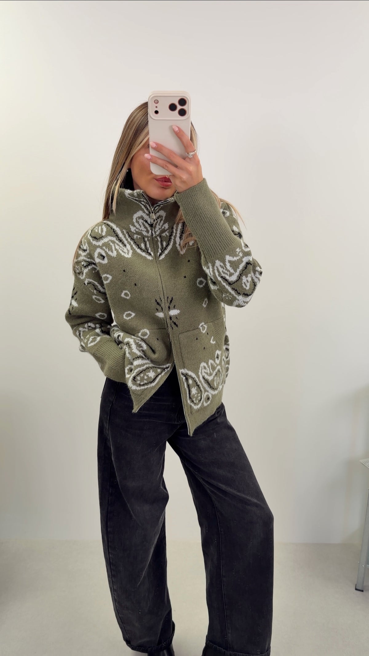 GILET CORALIE - KAKI