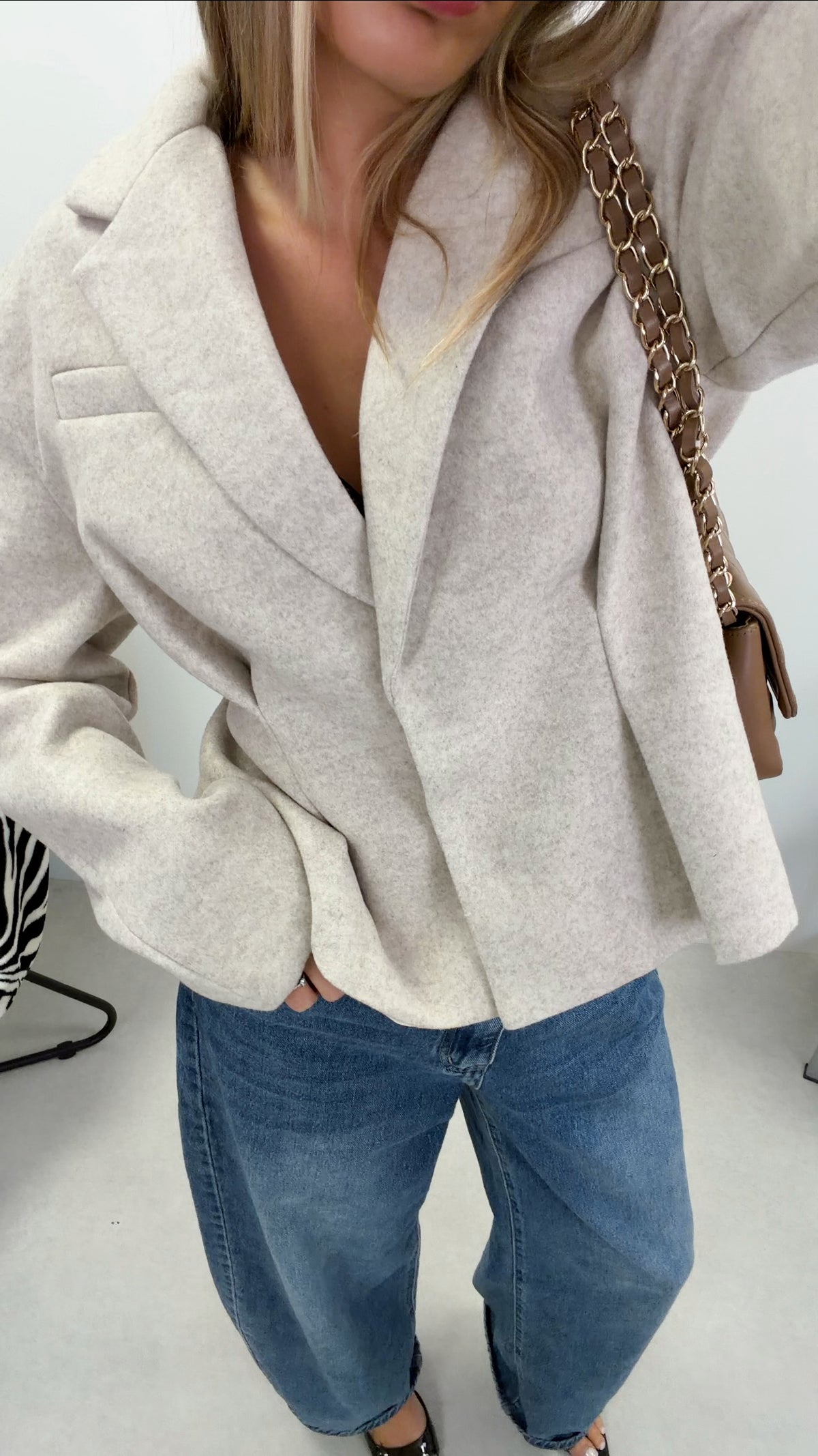 VESTE ELISE - BEIGE