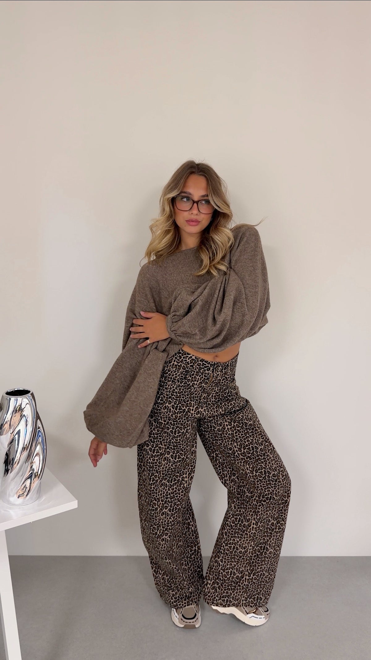 PULL ZOE - TAUPE