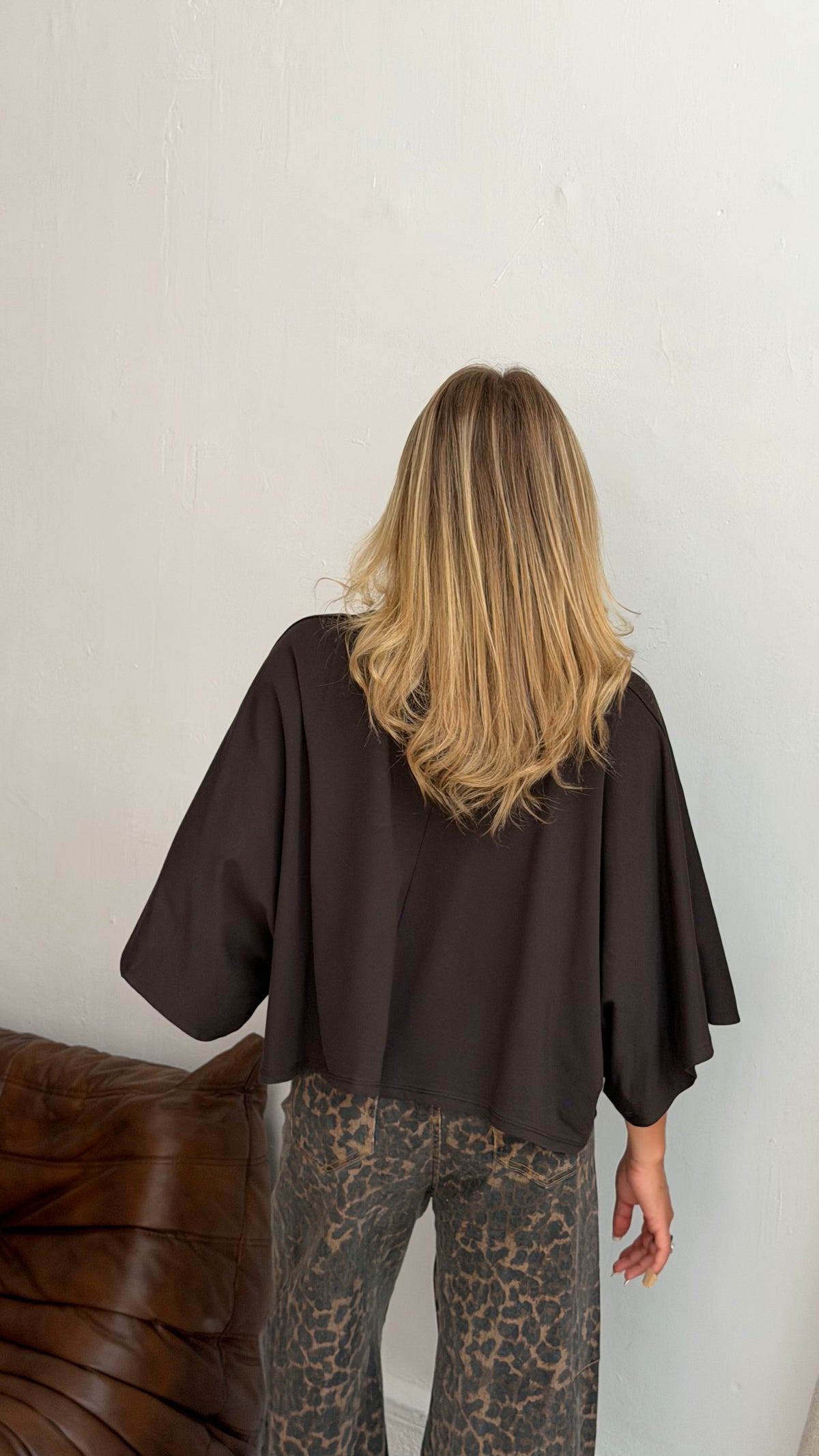 T SHIRT NINON - CHOCO