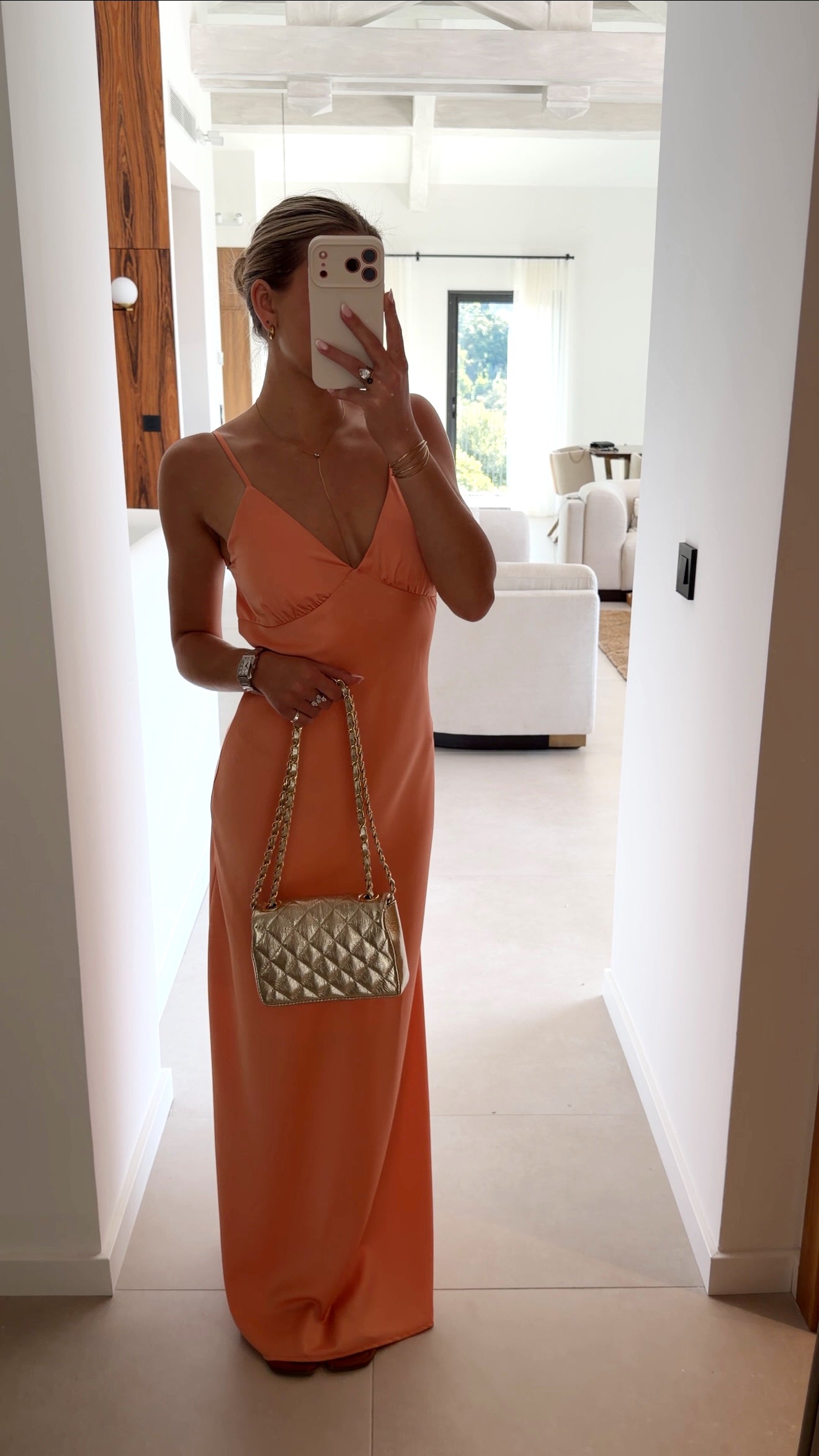 VESTIDO ALESSIA - NARANJA