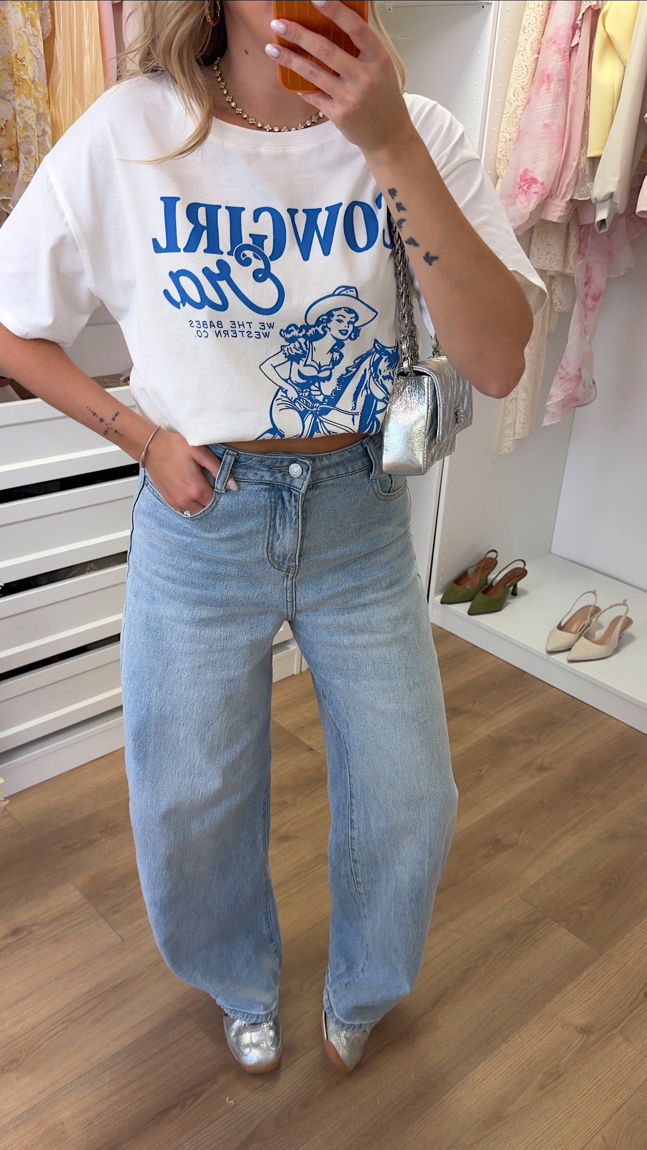 T-SHIRT COW GIRL