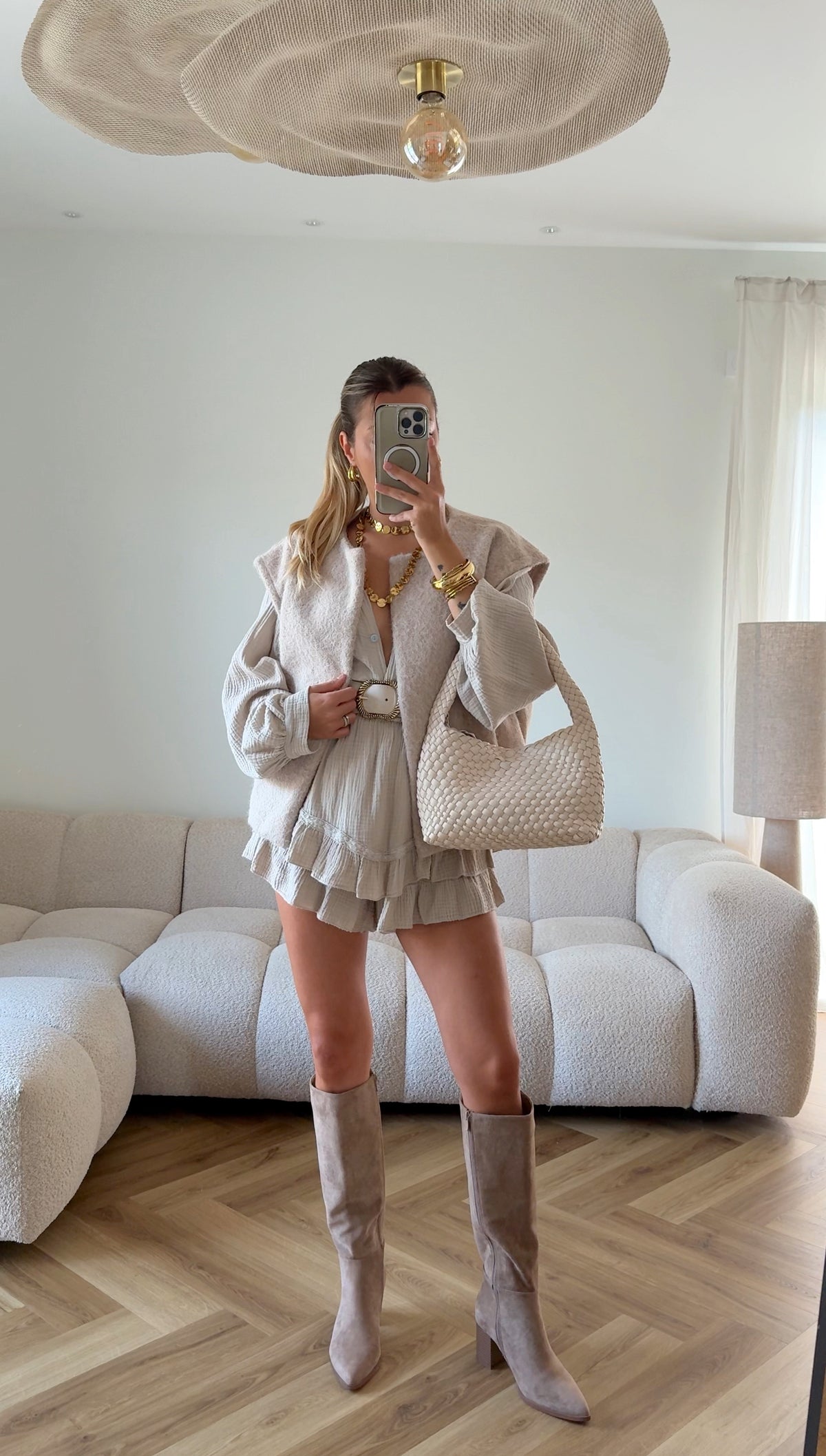 BOTTES ALMA - BEIGE
