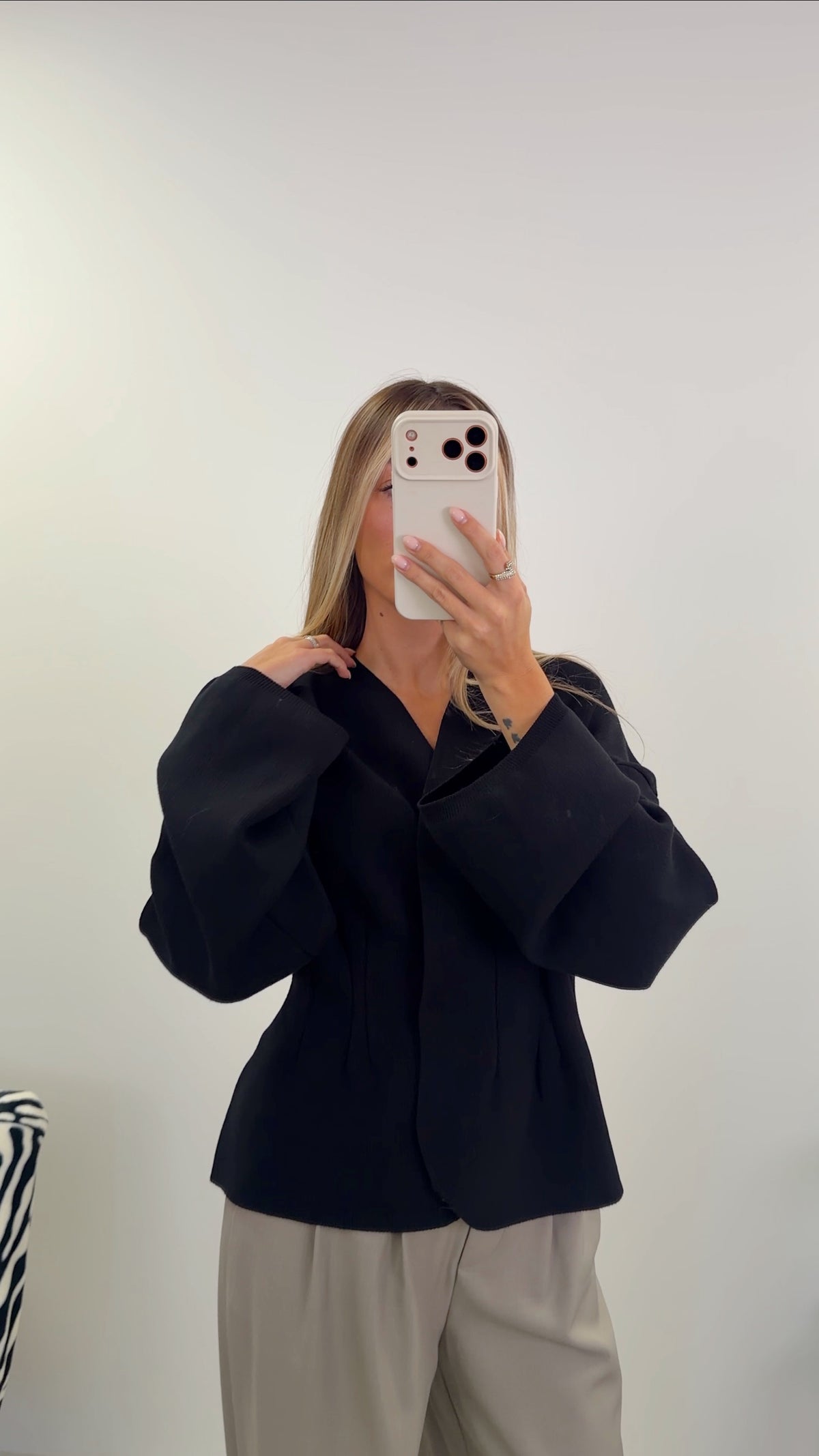 GILET OLYMPE - NOIR