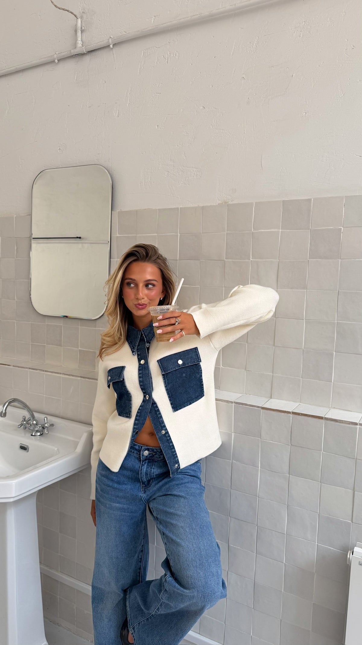 GILET ASTRID - ECRU